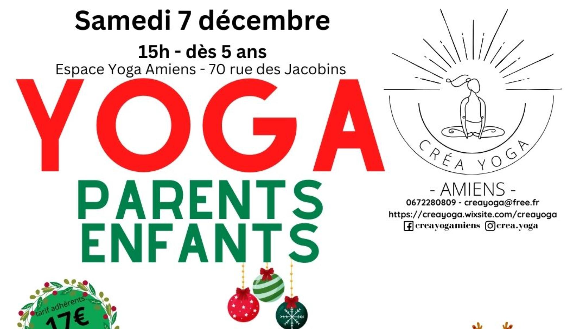 Yoga parents / enfants Noël