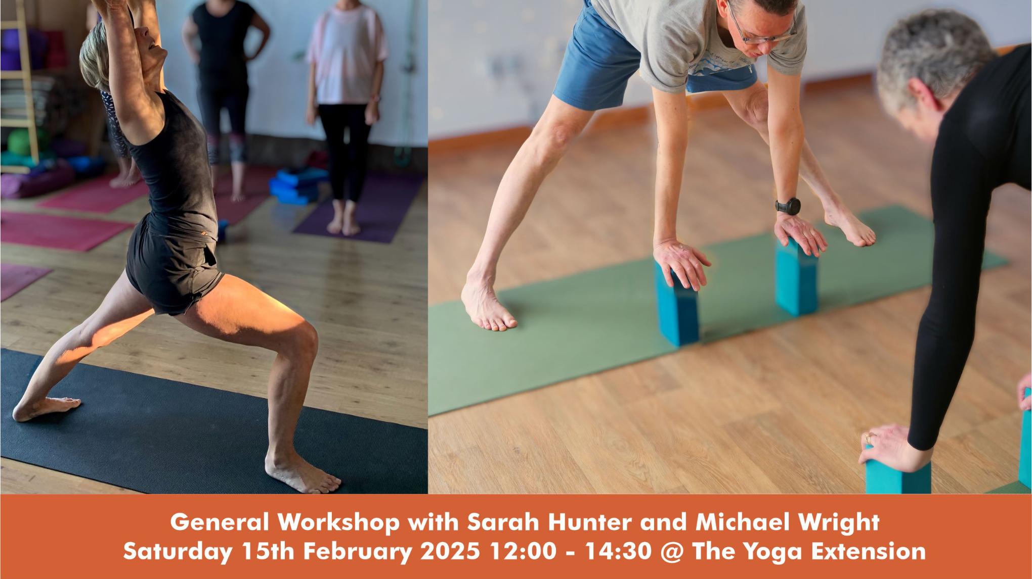 General Workshop with Sarah Hunter & Michael Wright