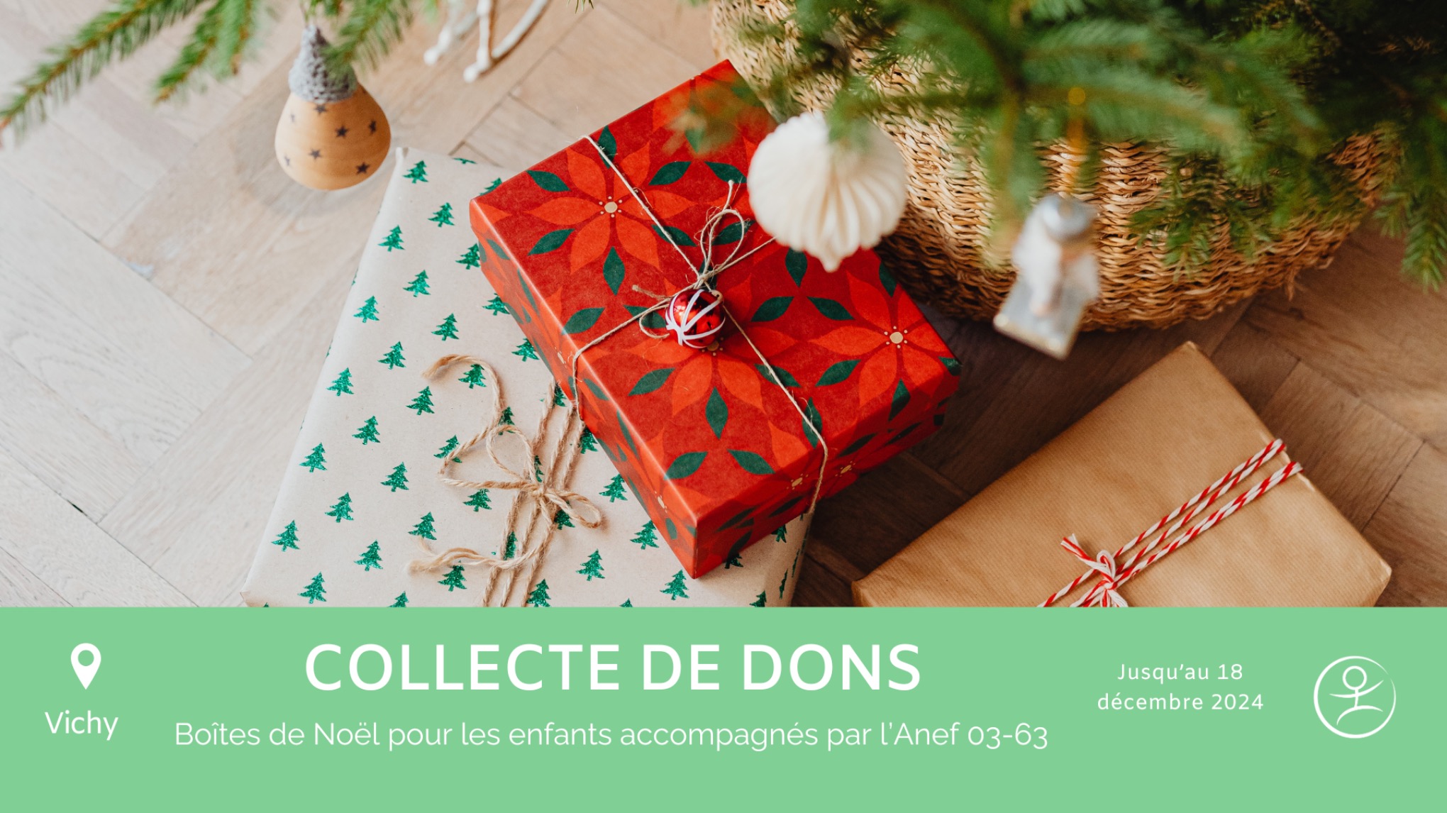 Collecte de dons : boîte de Noël 🎁