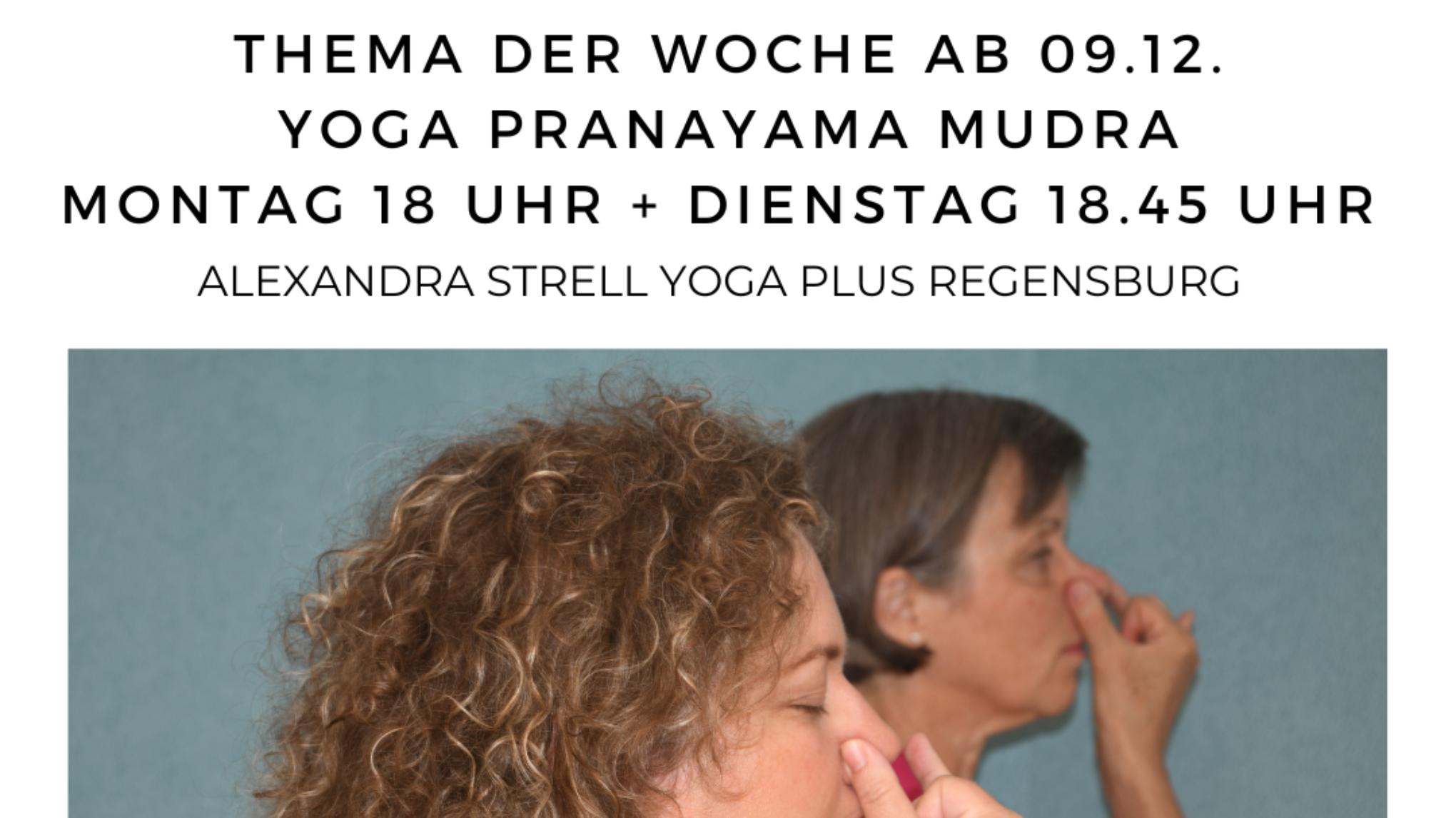 Yoga Stunde am Montag