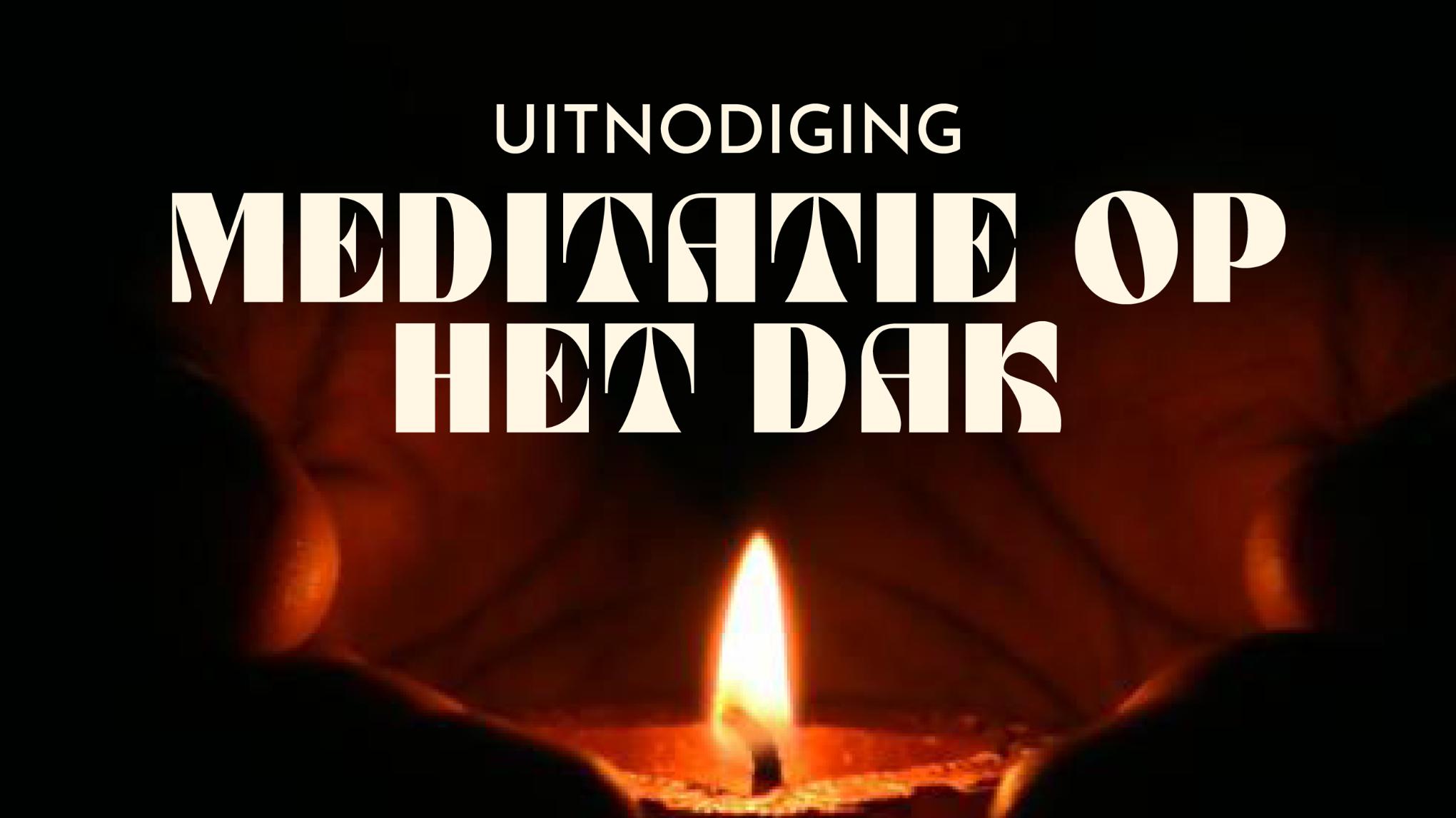 UITNODIGING Meditatie op het Dak