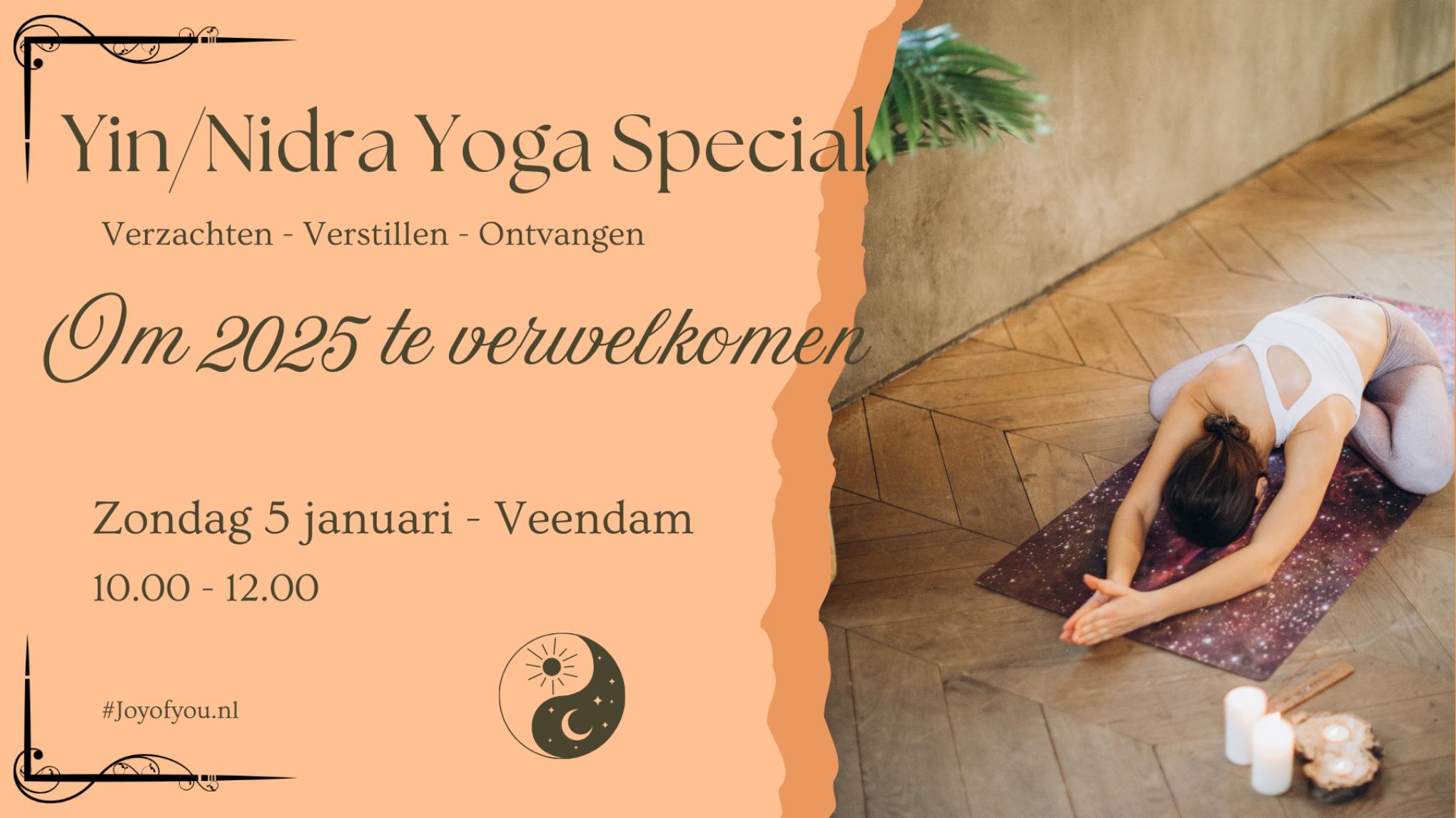 Nieuwjaars- Yin/Nidra Yoga Special