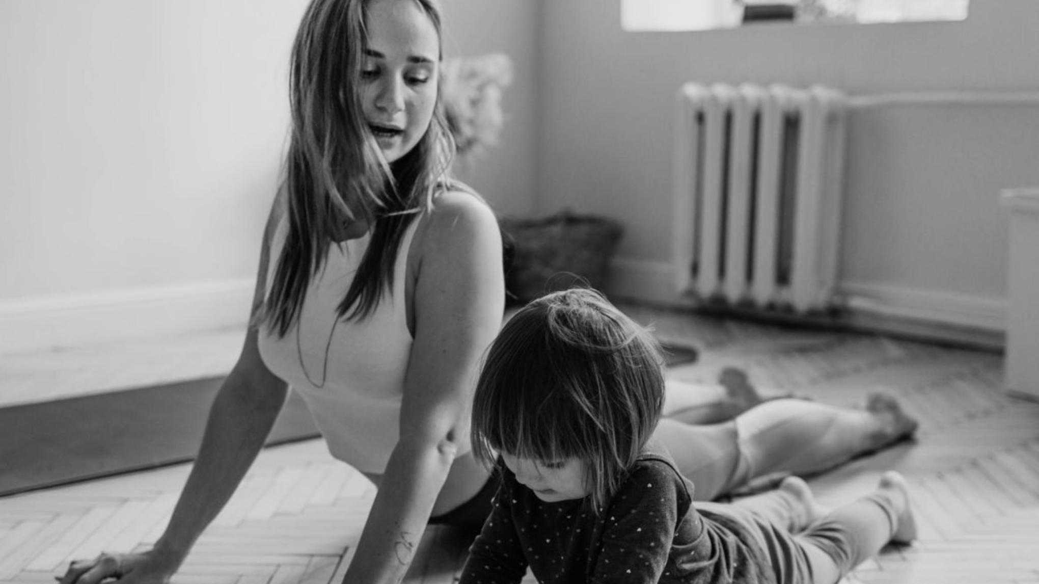 Ouder-Kind Yoga met Ine - Studio enkel bereikbaar per fiets of te voet !