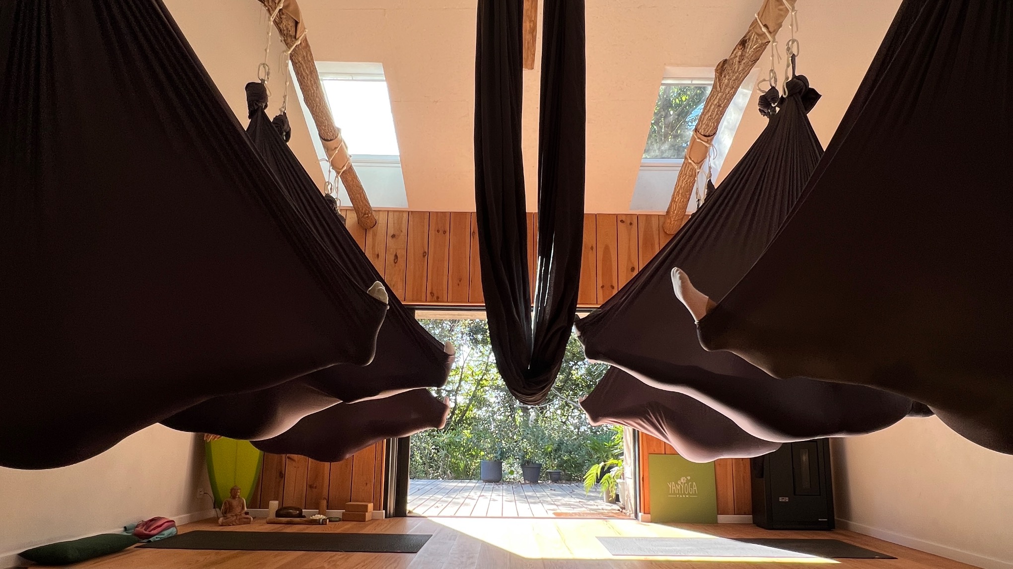 Relaxation sonore aux bols tibétain - Dans un hamac