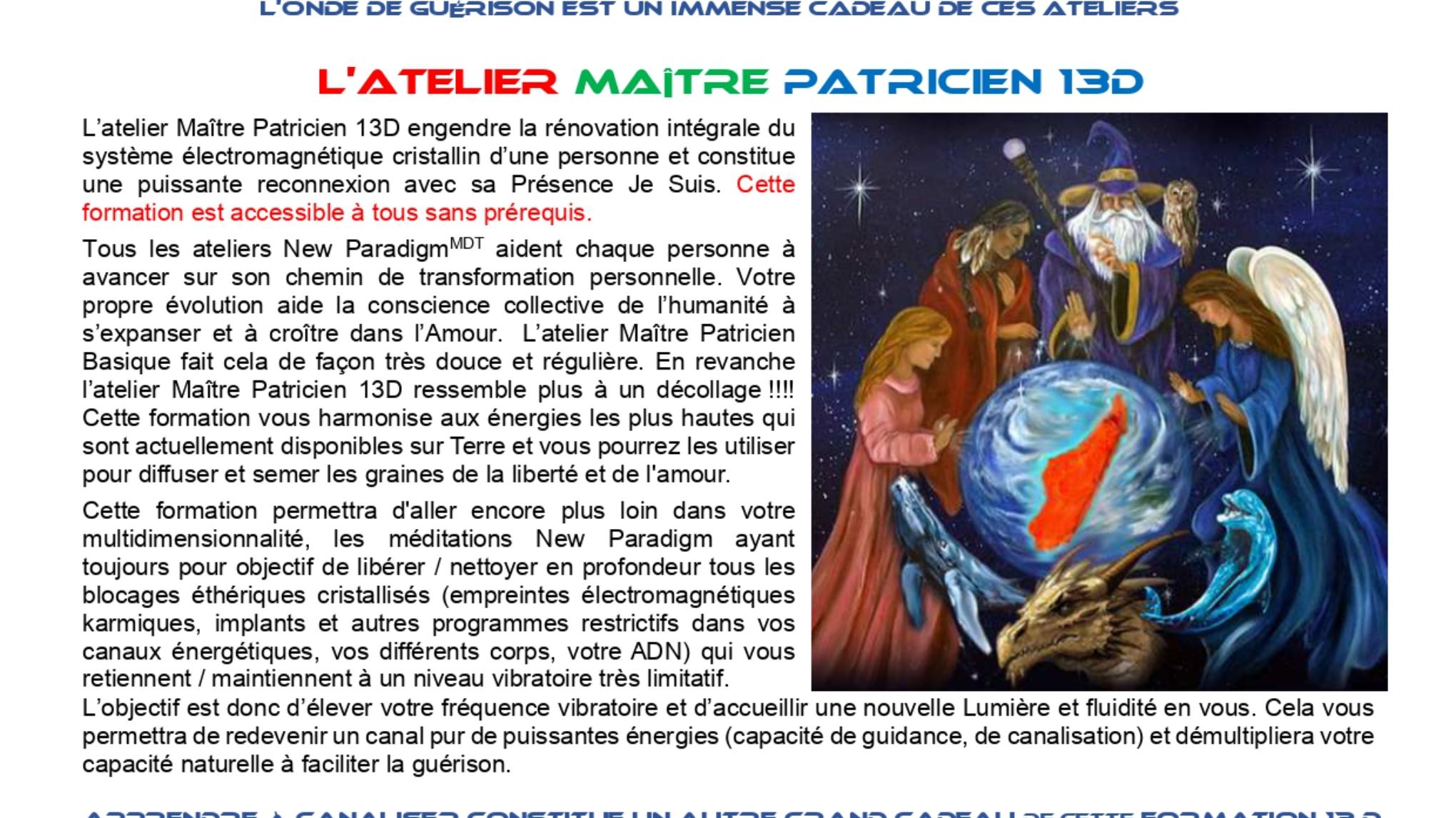 Stage 13D New Paradigm