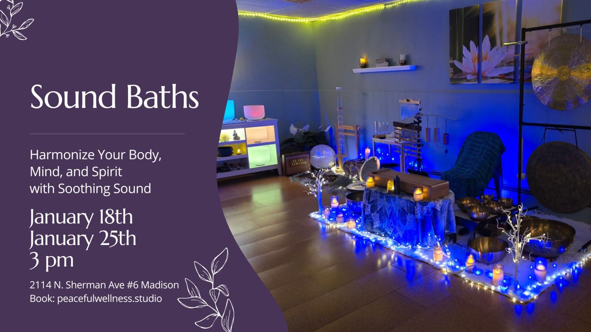 MADISON 60-minute Sound Bath