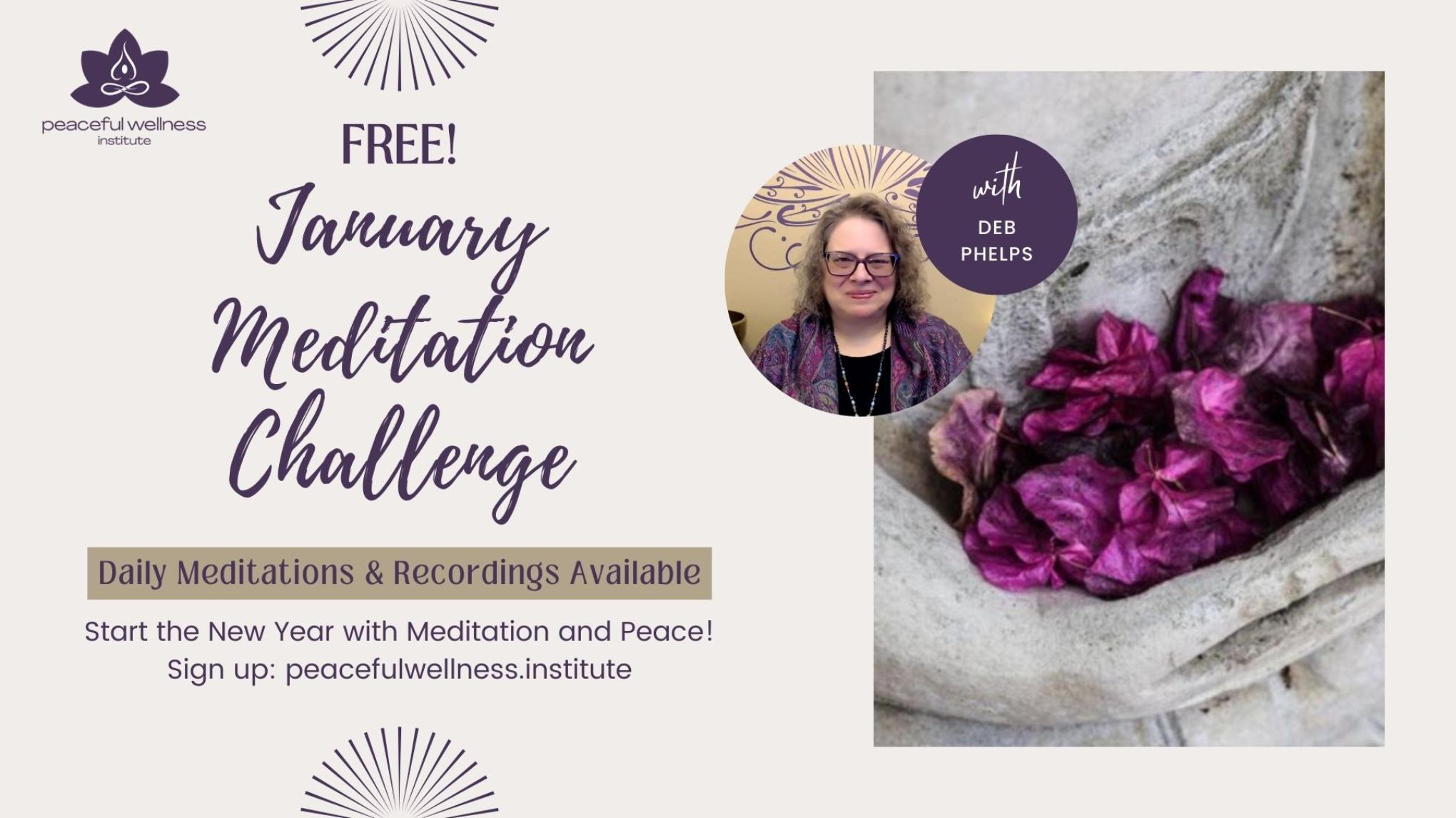 FREE January 31-Day Meditation Challenge