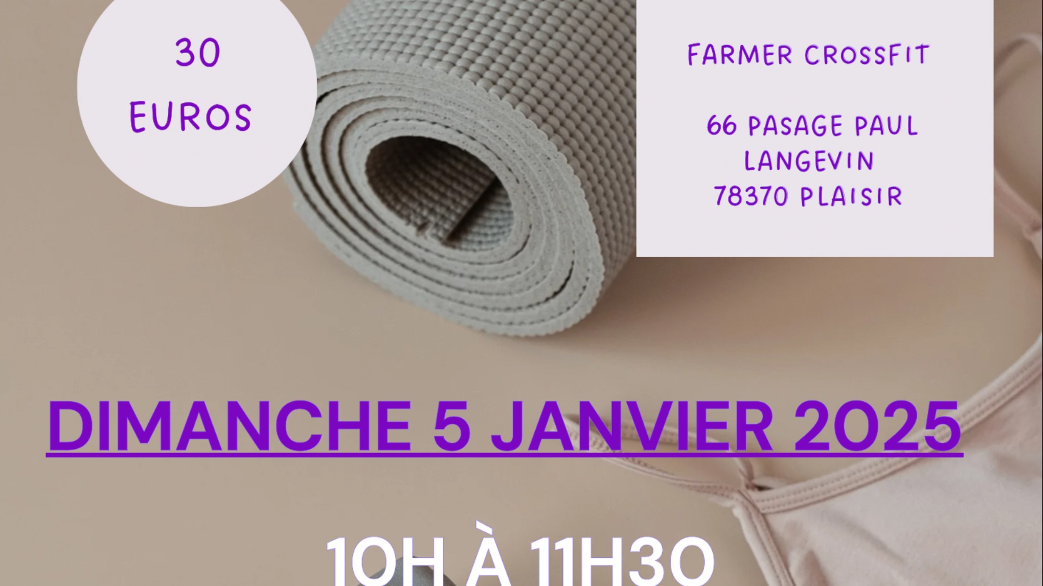 Pilates /renforcement/ Yoga