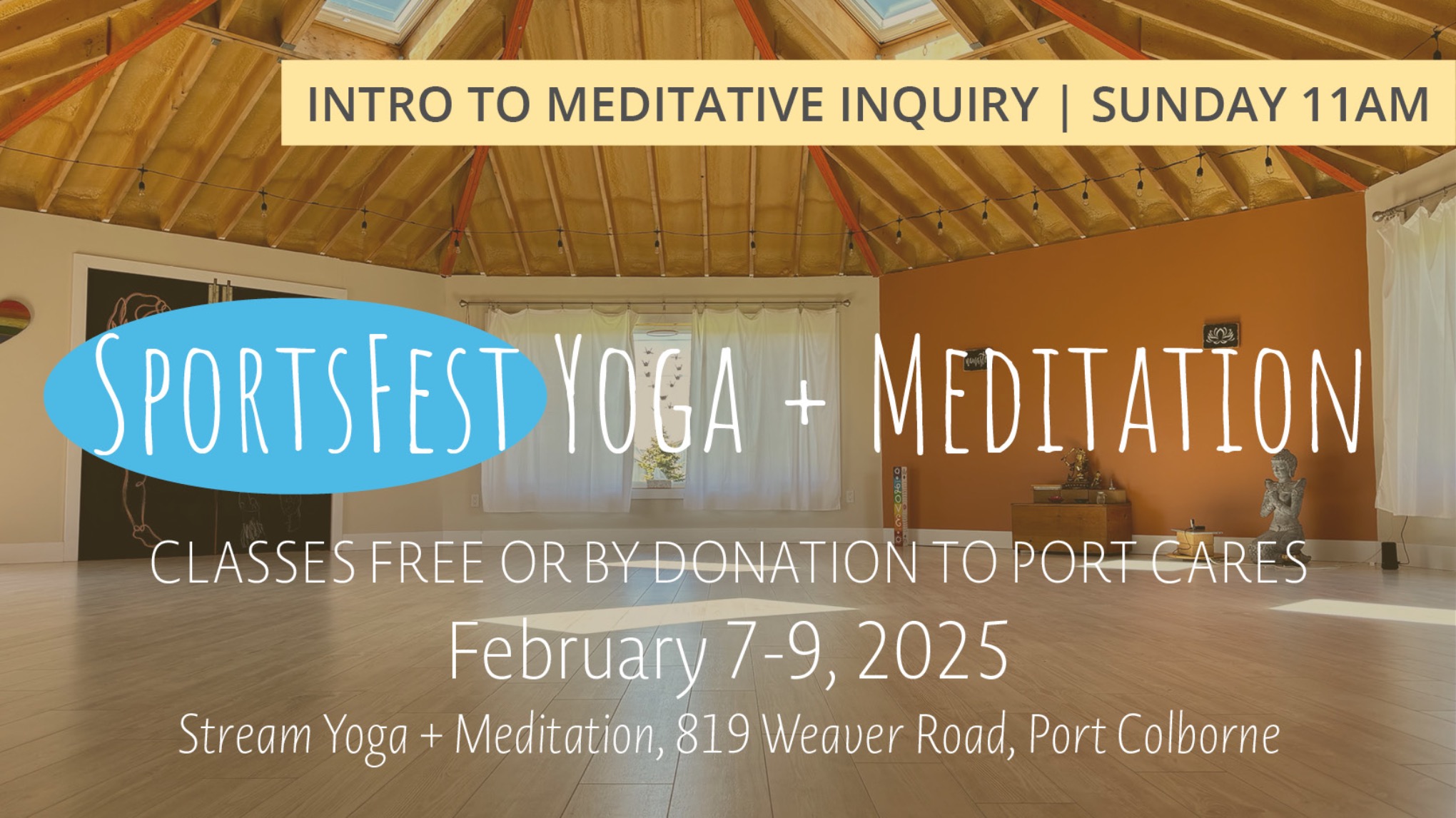 SportsFest 2025 | Intro to Meditative Inquiry