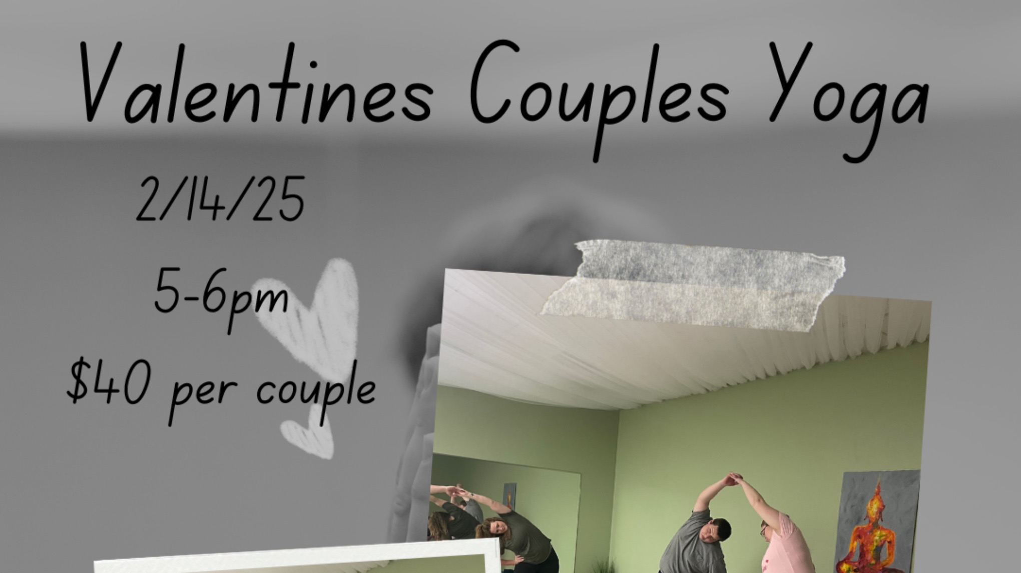 Valentines Couples Yoga
