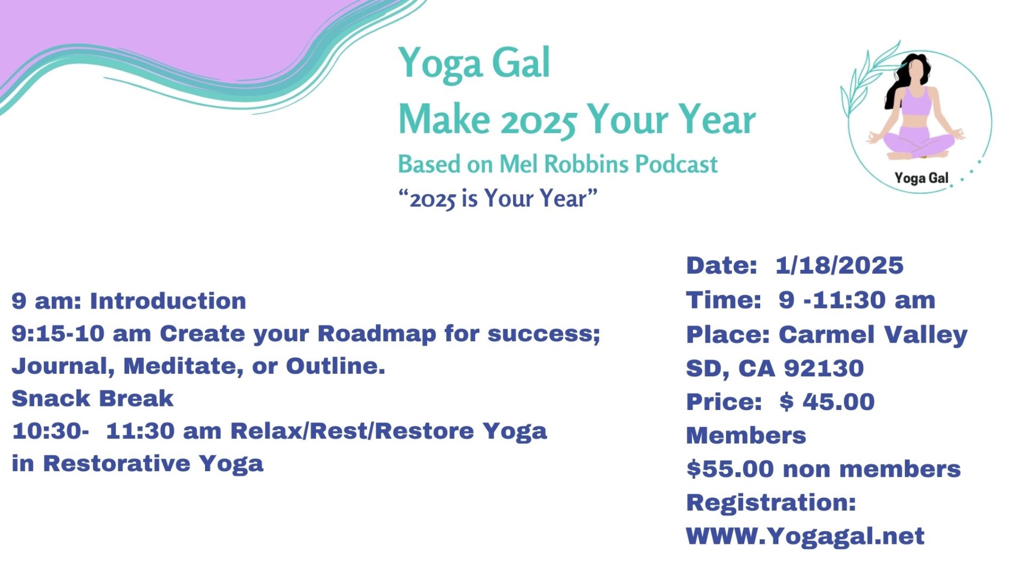 Make 2025 Your Year Workshop