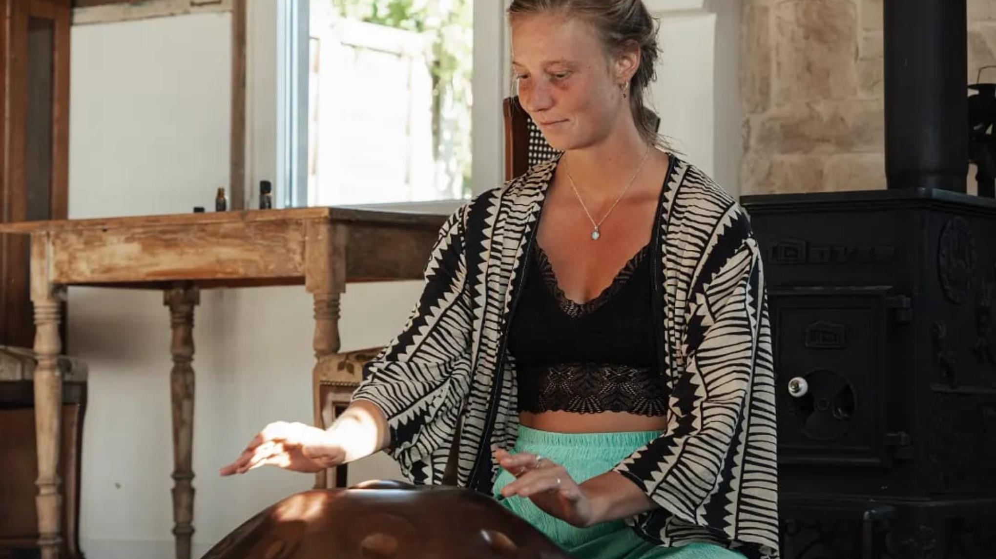 Cacao, Adem, Handpan & Energie Transmissie