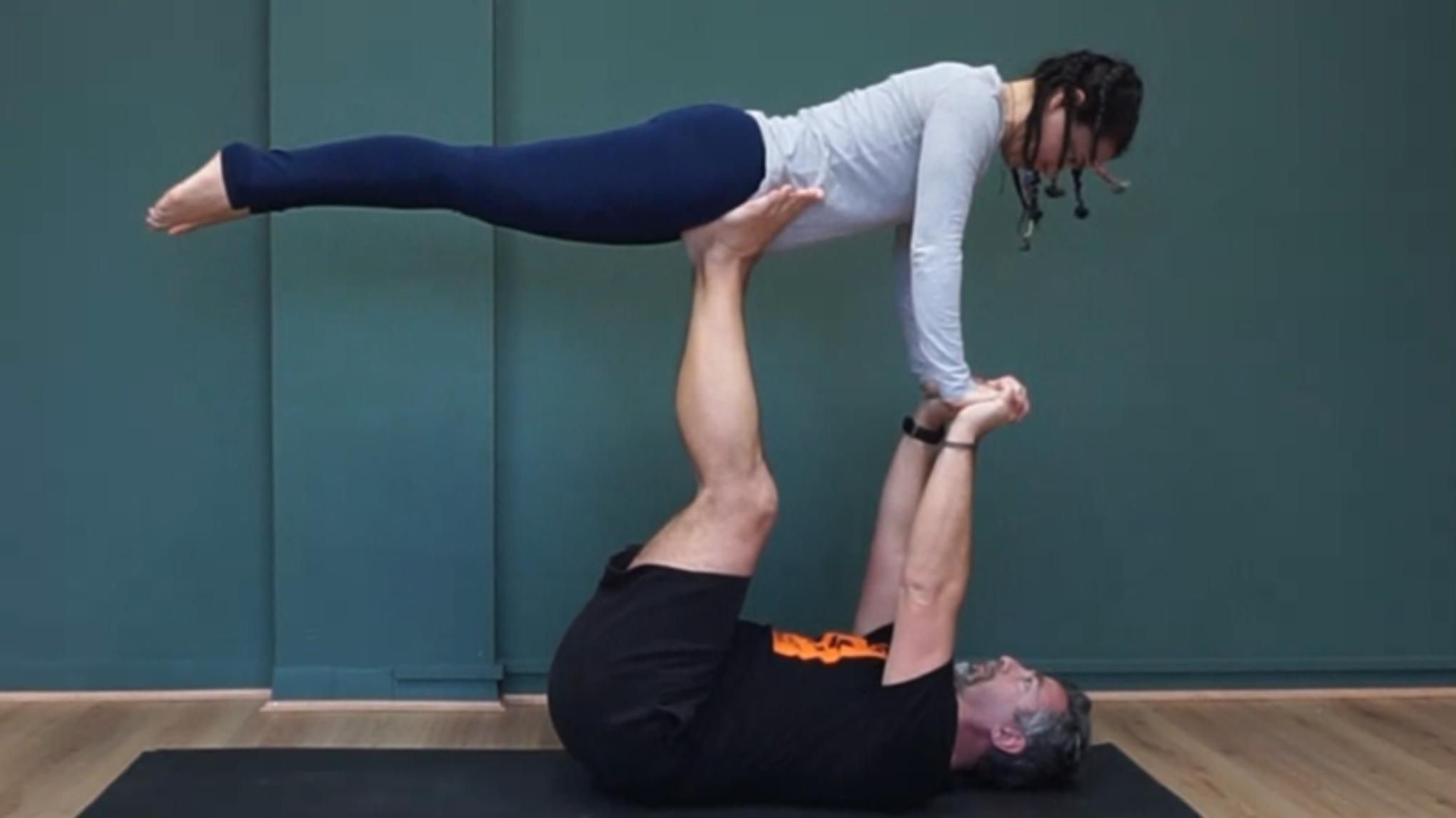 Partner Yoga | Love , Connection, Laughter