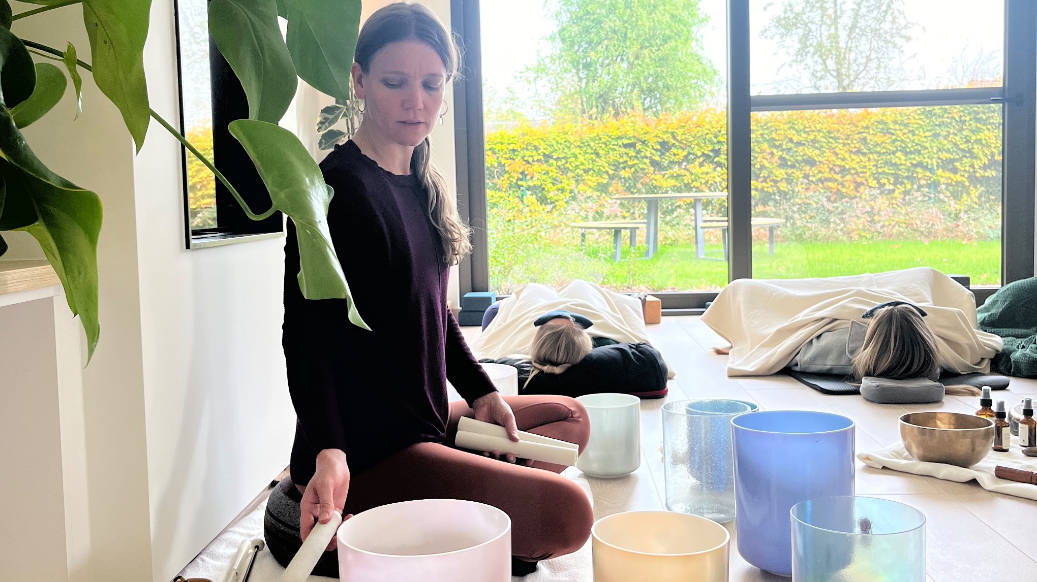 Yin & restore - sound healing klankschalen met Céline