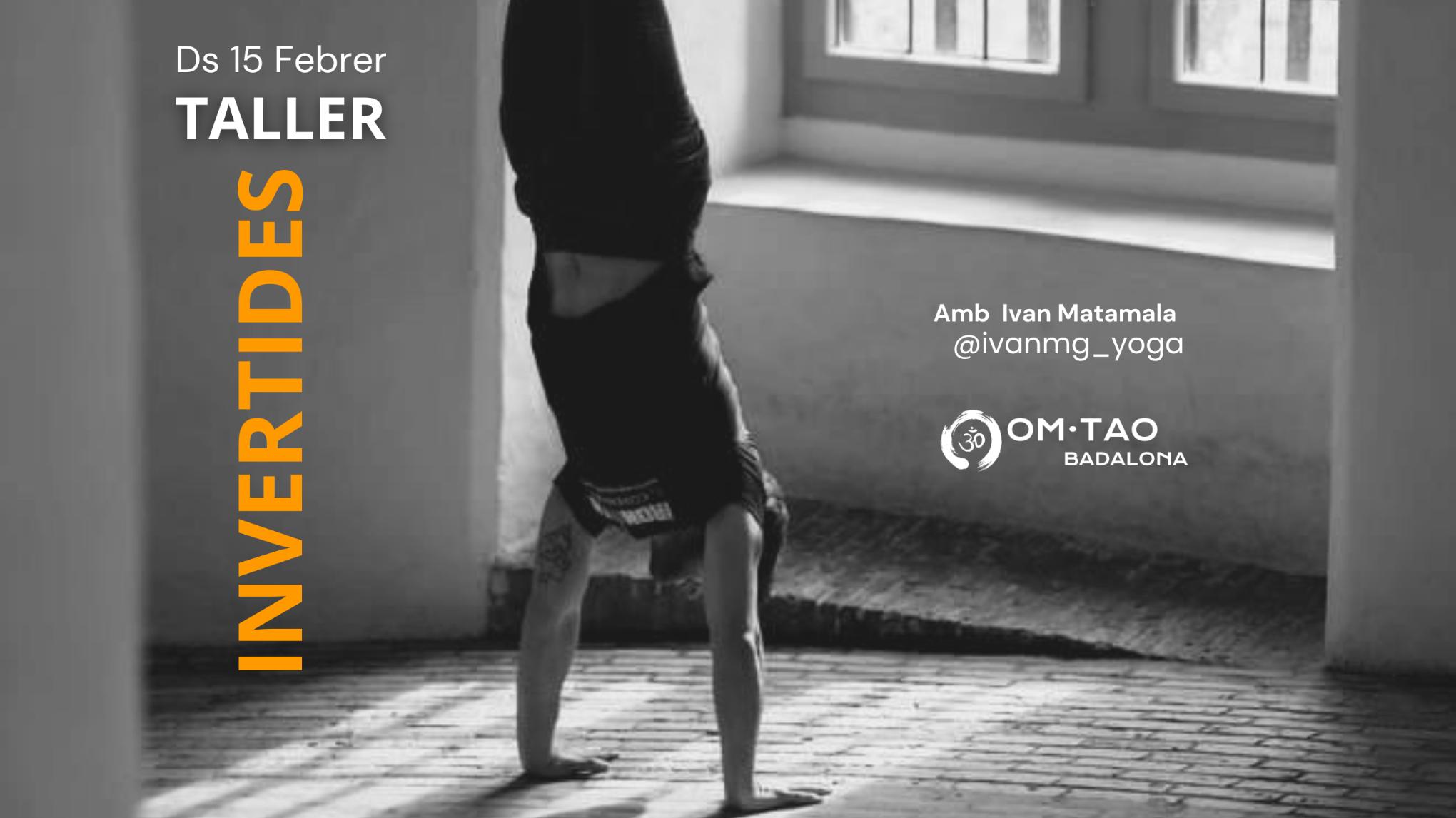 TALLER D'INVERTIDES amb Ivan Matamala ✋🤚🤸