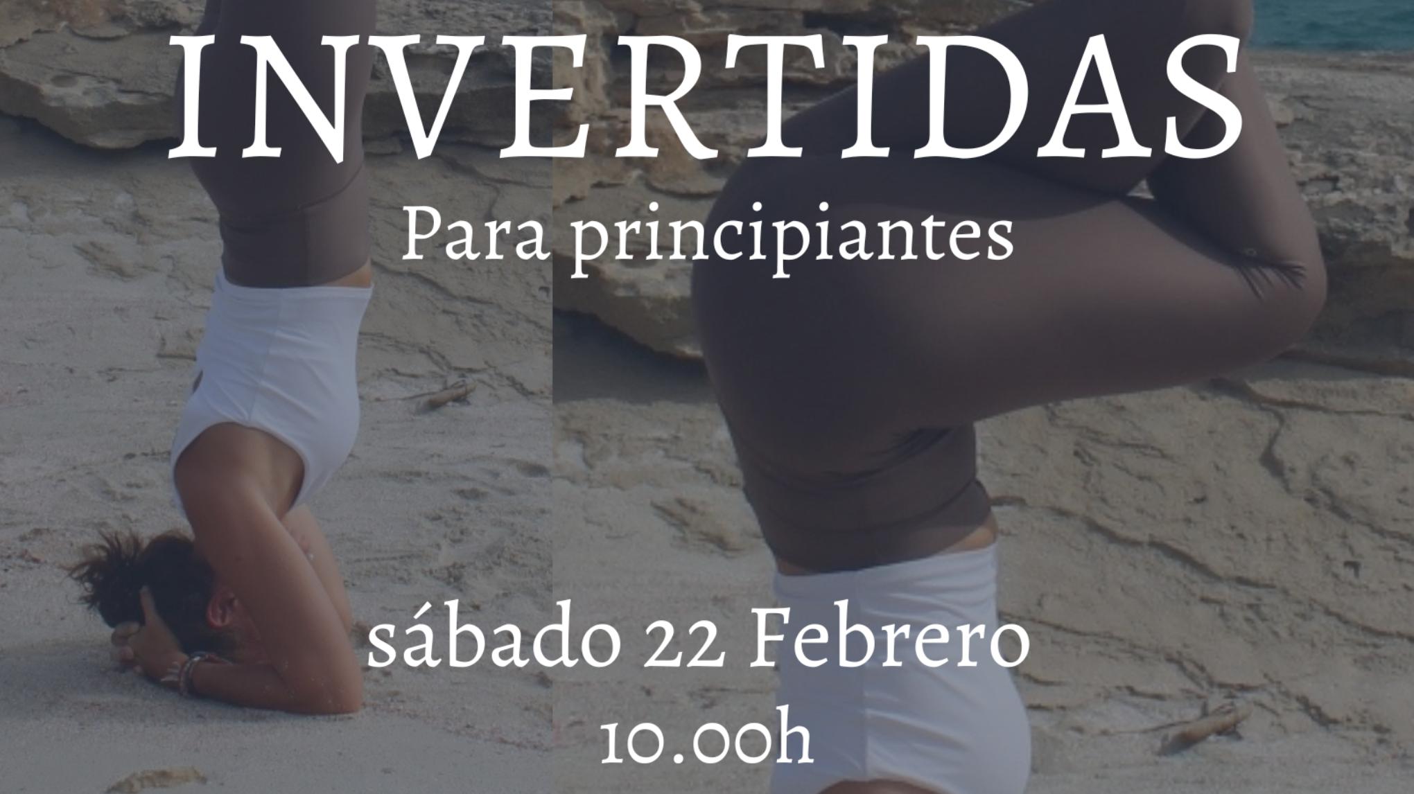 TALLER INCIACIÓN POSTURAS INVERTIDAS