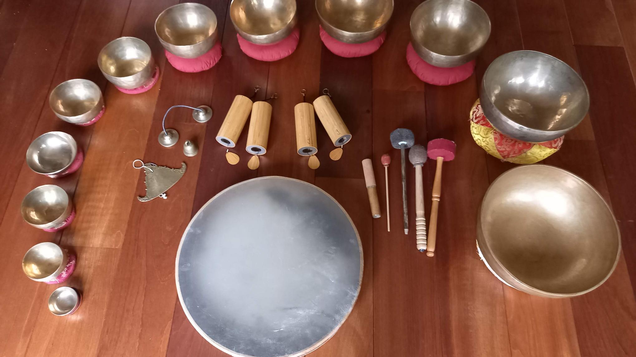 Klankschaalavond met Leni