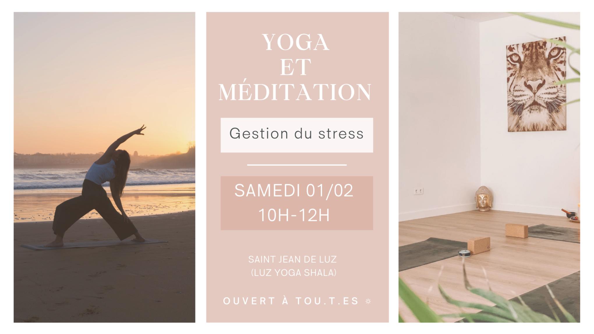Atelier "Gestion du stress" - Yoga & Méditation