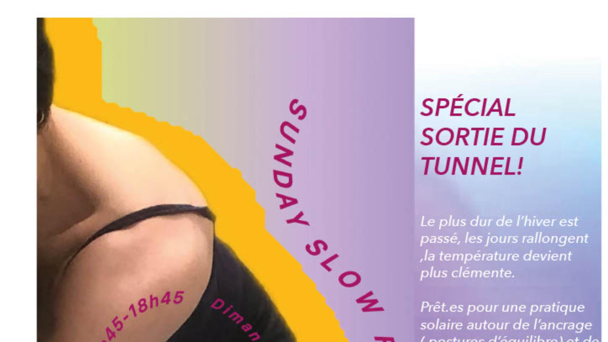 SUNDAY SLOW FLOW ! & Le Studio Jourdain !