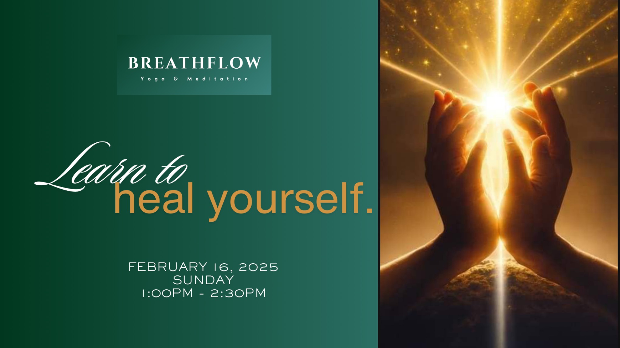 Learn to Heal Yourself