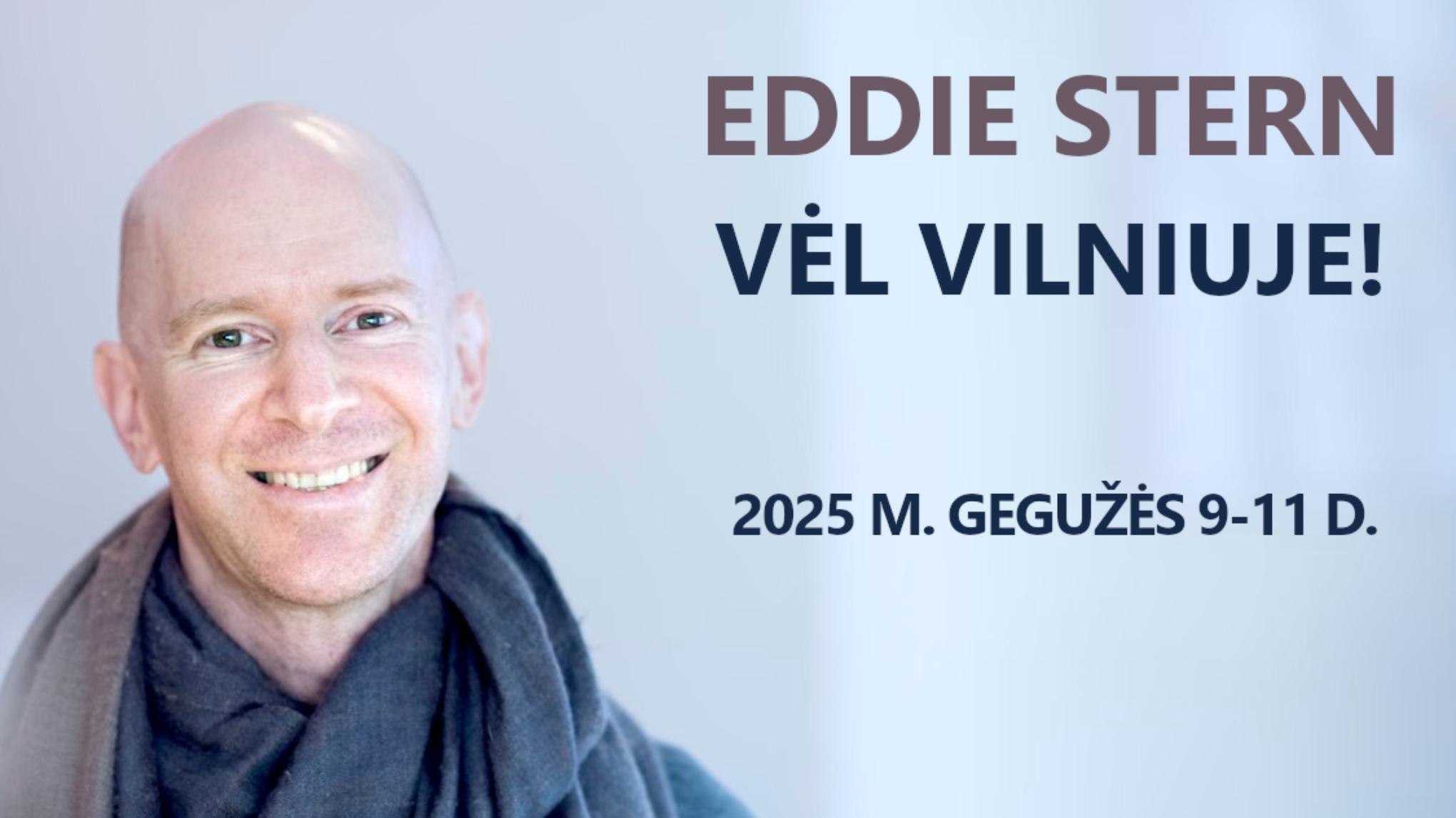 Jogos seminaras su Eddie Stern Vilniuje