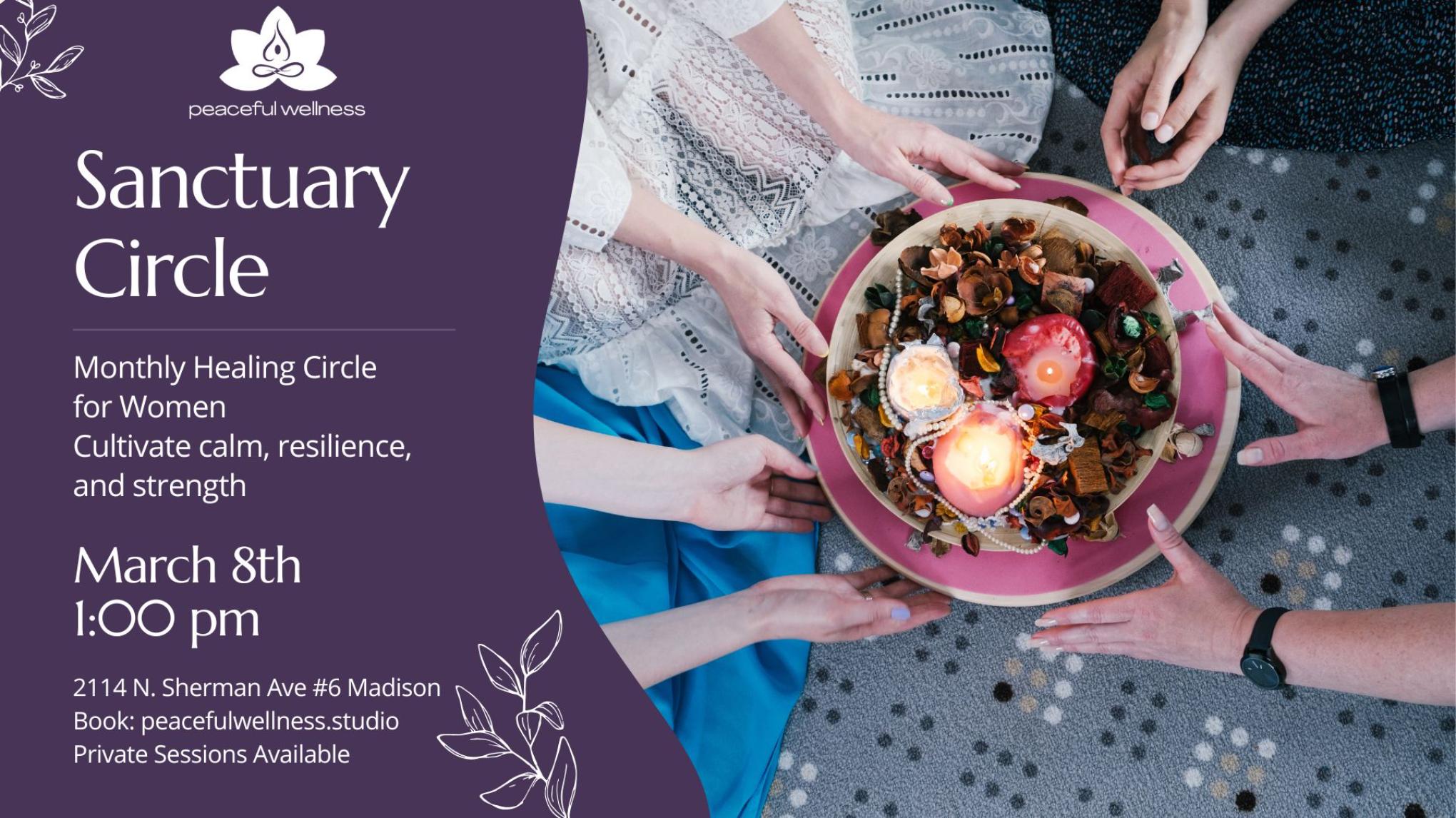 MADISON The Sanctuary Circle: Finding Calm in the Chaos