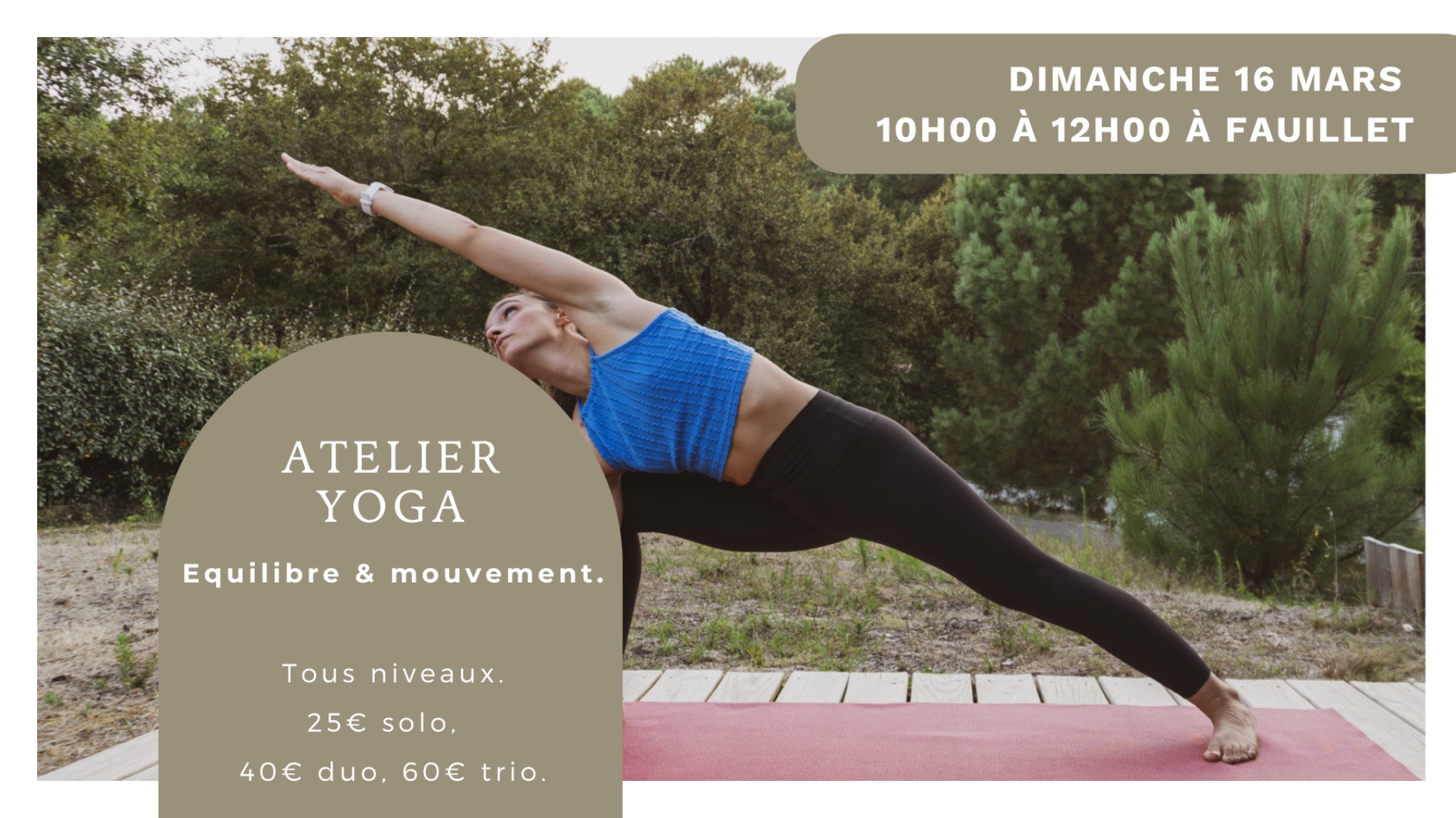 Atelier Yoga - Équilibre & Mouvement