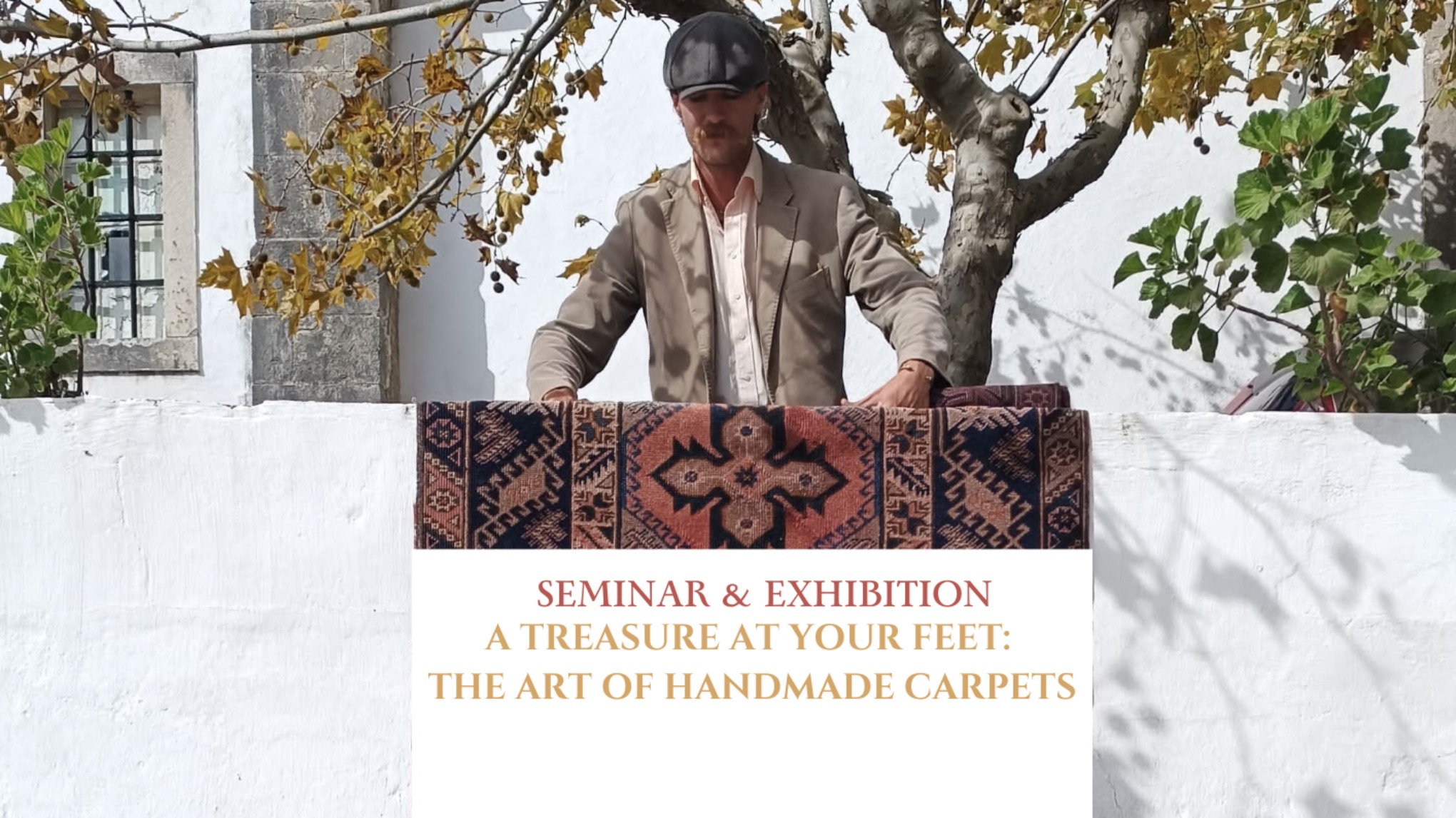 SEMINAR - A Treasure at Your Feet: The Art of Handmade Carpets - March 7th