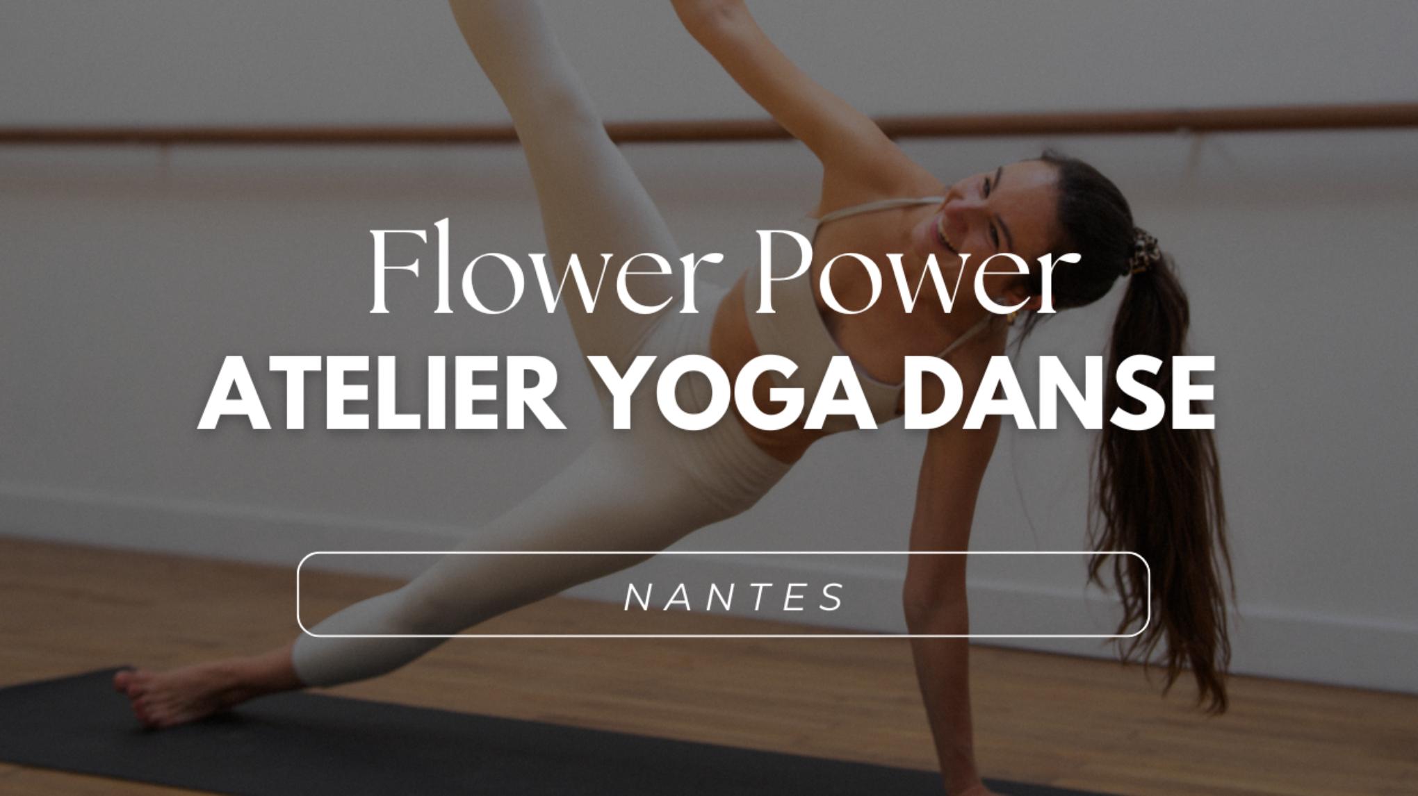 ATELIER YOGA DANSE 🌻 Flower Power (Niveau Deb & Inter)