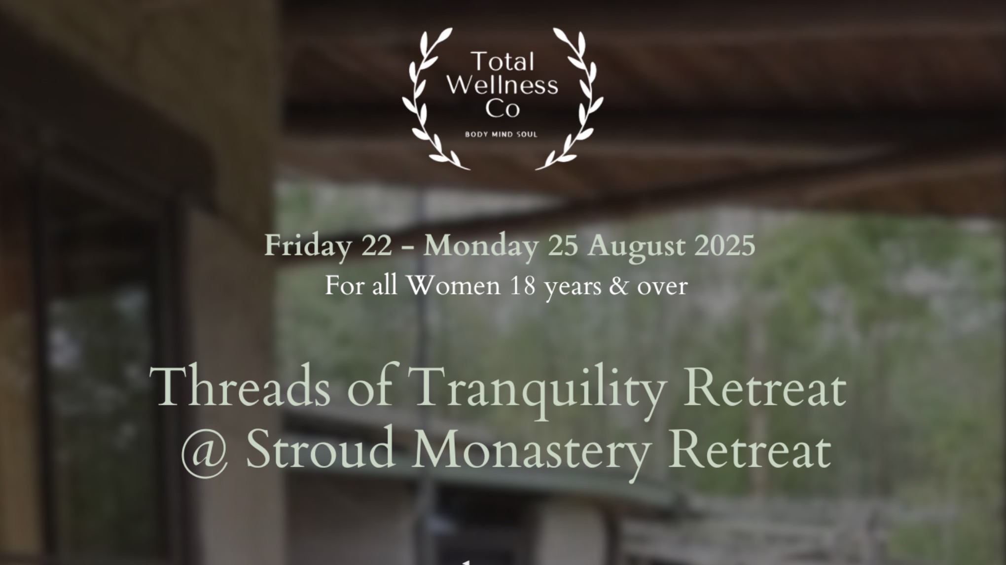 Threads of Tranquility @ Stroud Monastery