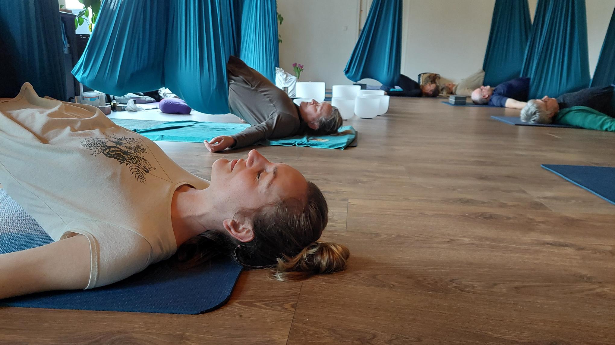 Aerial restore & renew Yoga Workshop (2 uur)