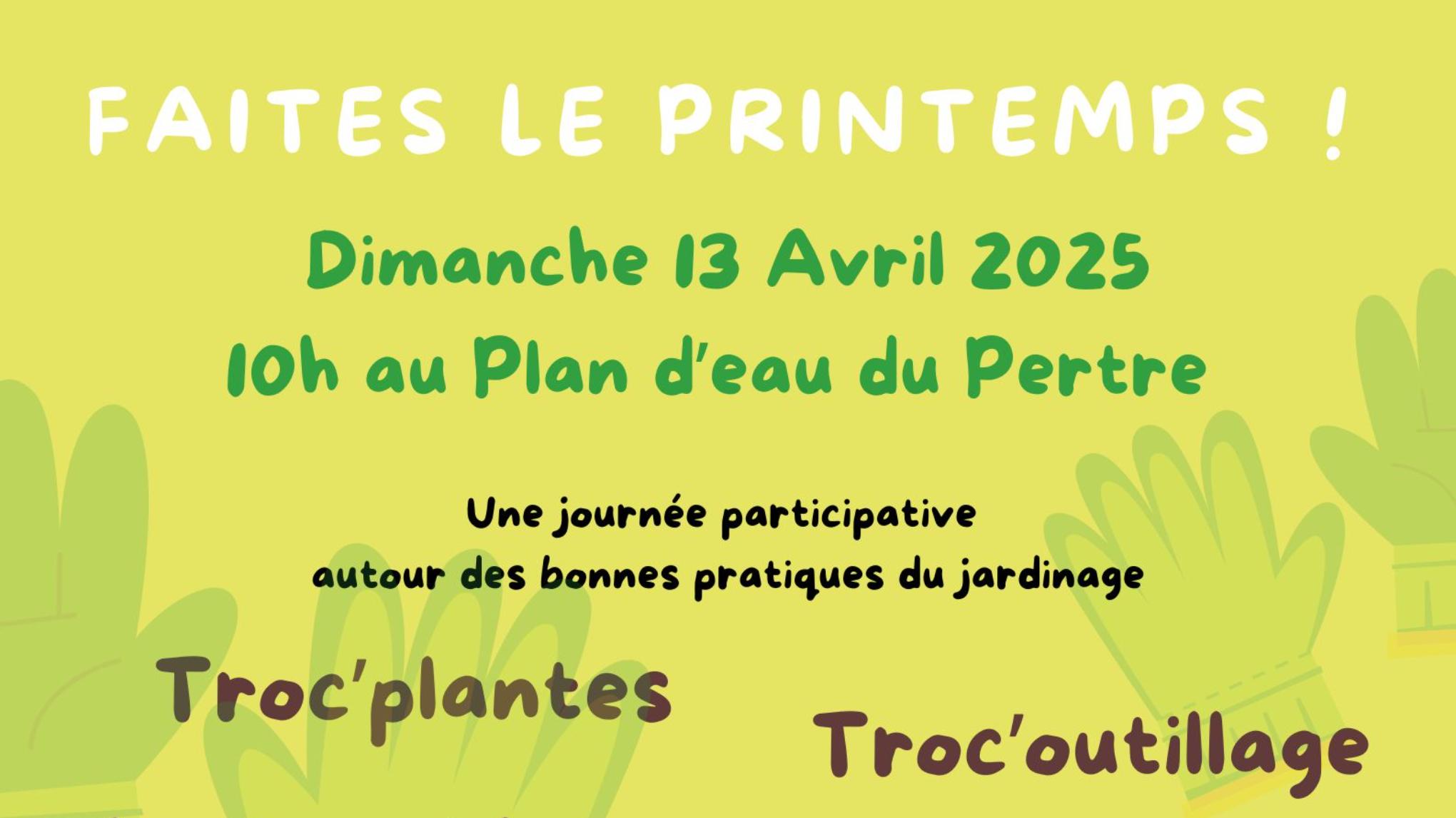 "Faites le printemps"