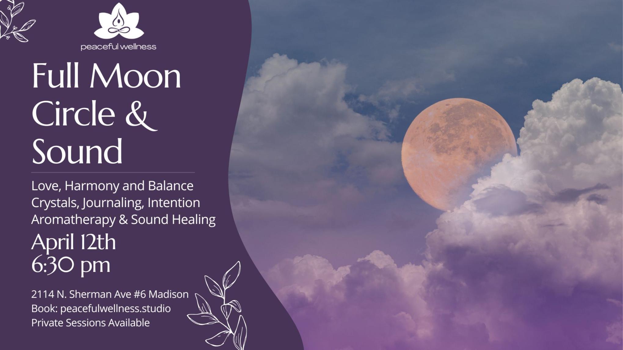 MADISON Full Moon Circle and Sound