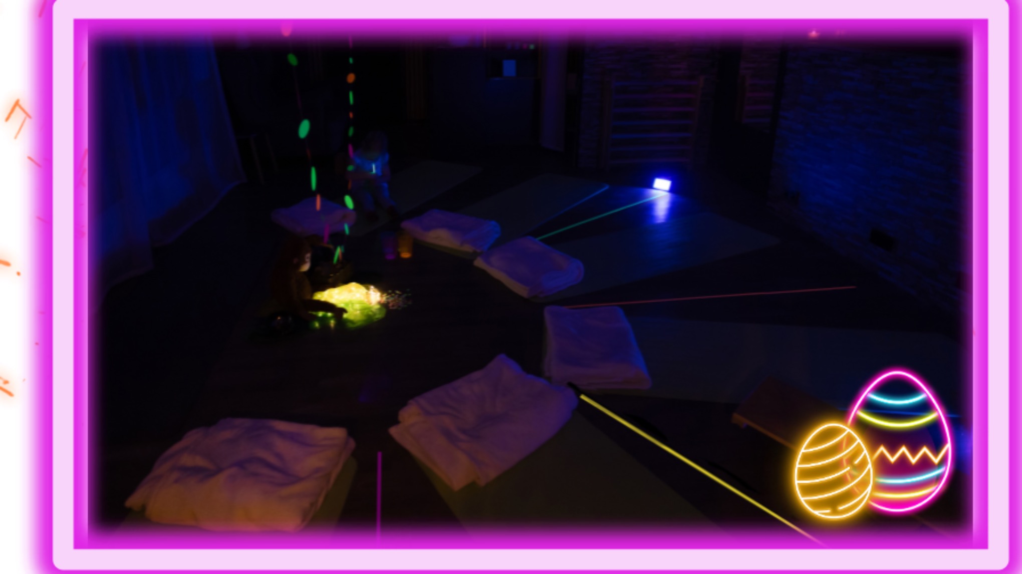 Ostern im Schwarzlicht ab 9 Jahren