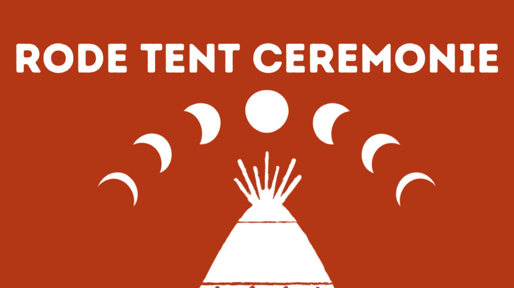 Rode tent ceremonie