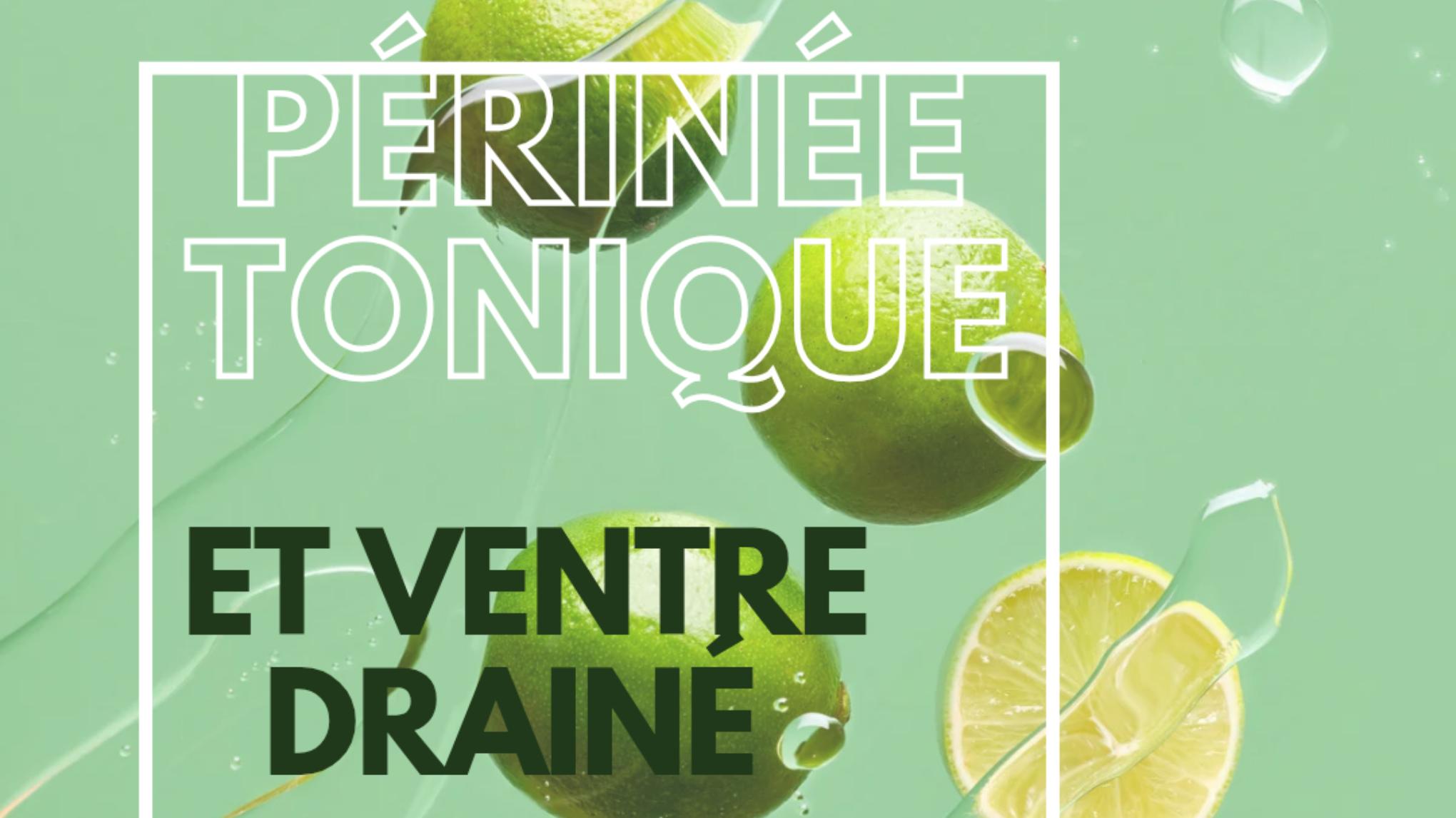 Périnée tonique et ventre drainé 🌟 niveau facile