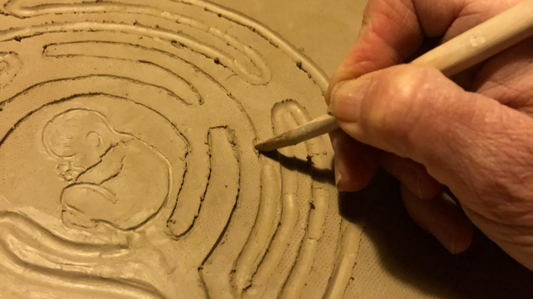 Maak je eigen vingerlabyrint