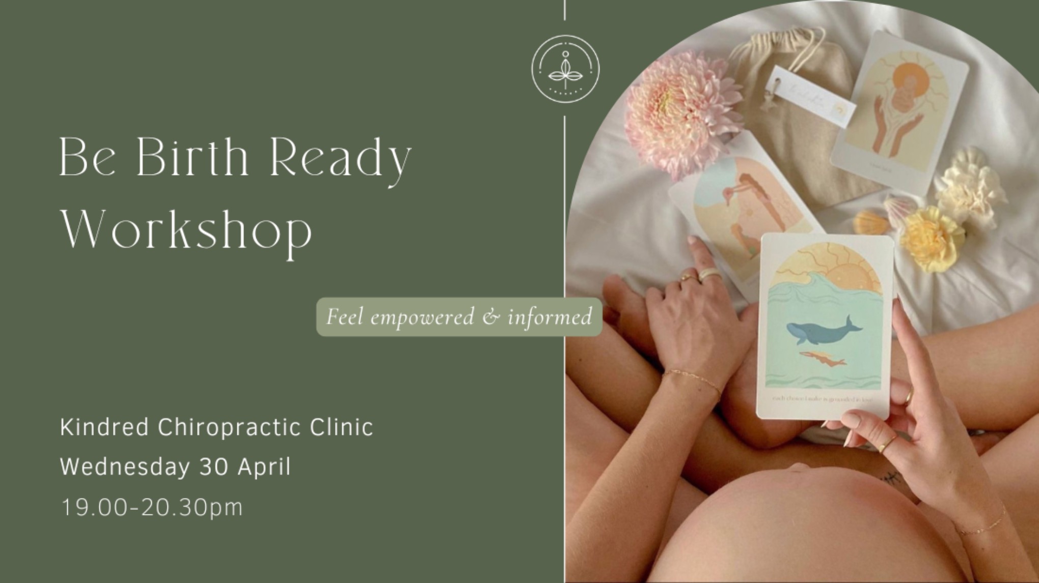 Be Birth Ready - workshop at Kindred Chiropractic clinic