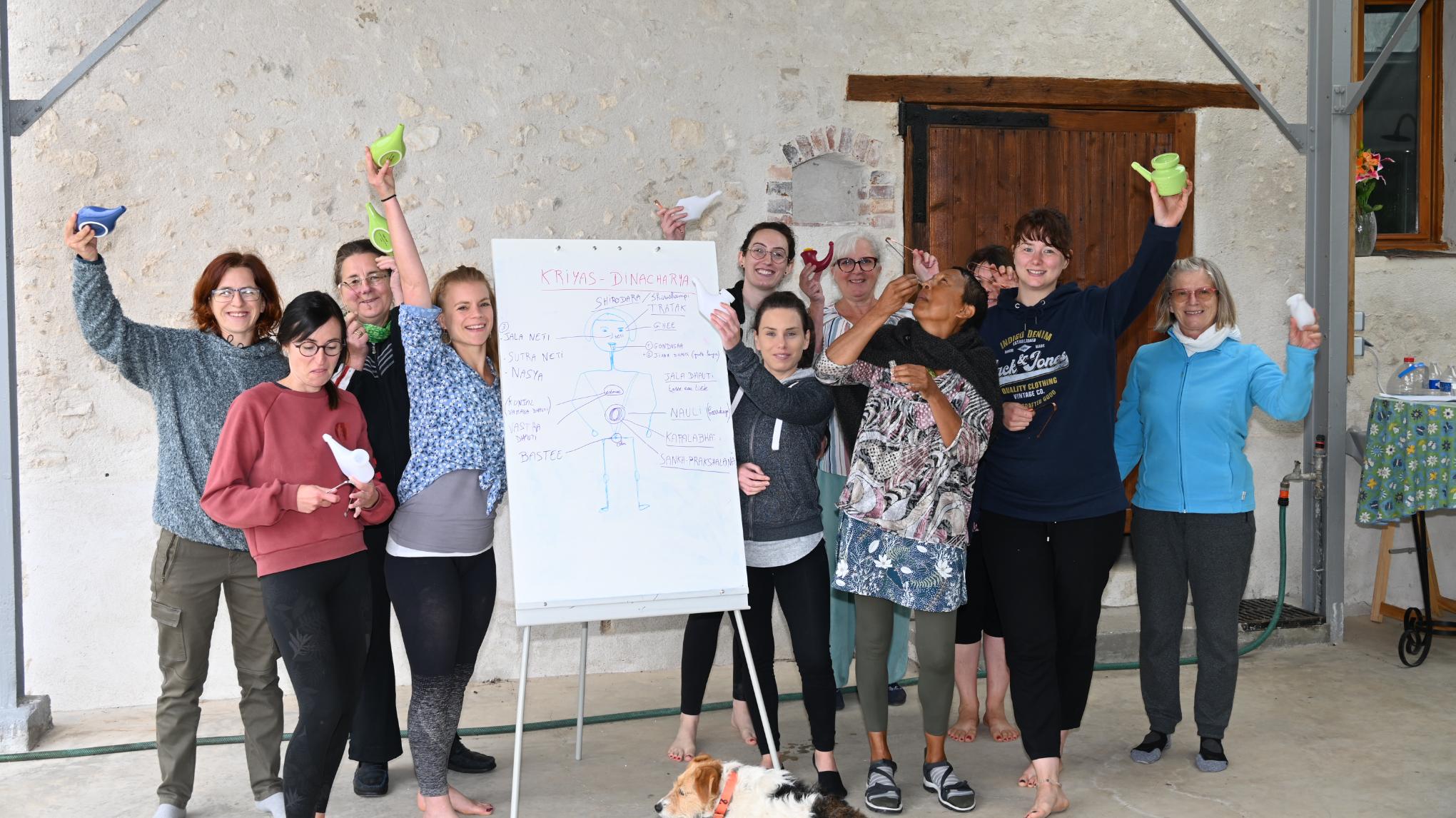 atelier nettoyages yoguiques (kriyas) et ayurvédiques