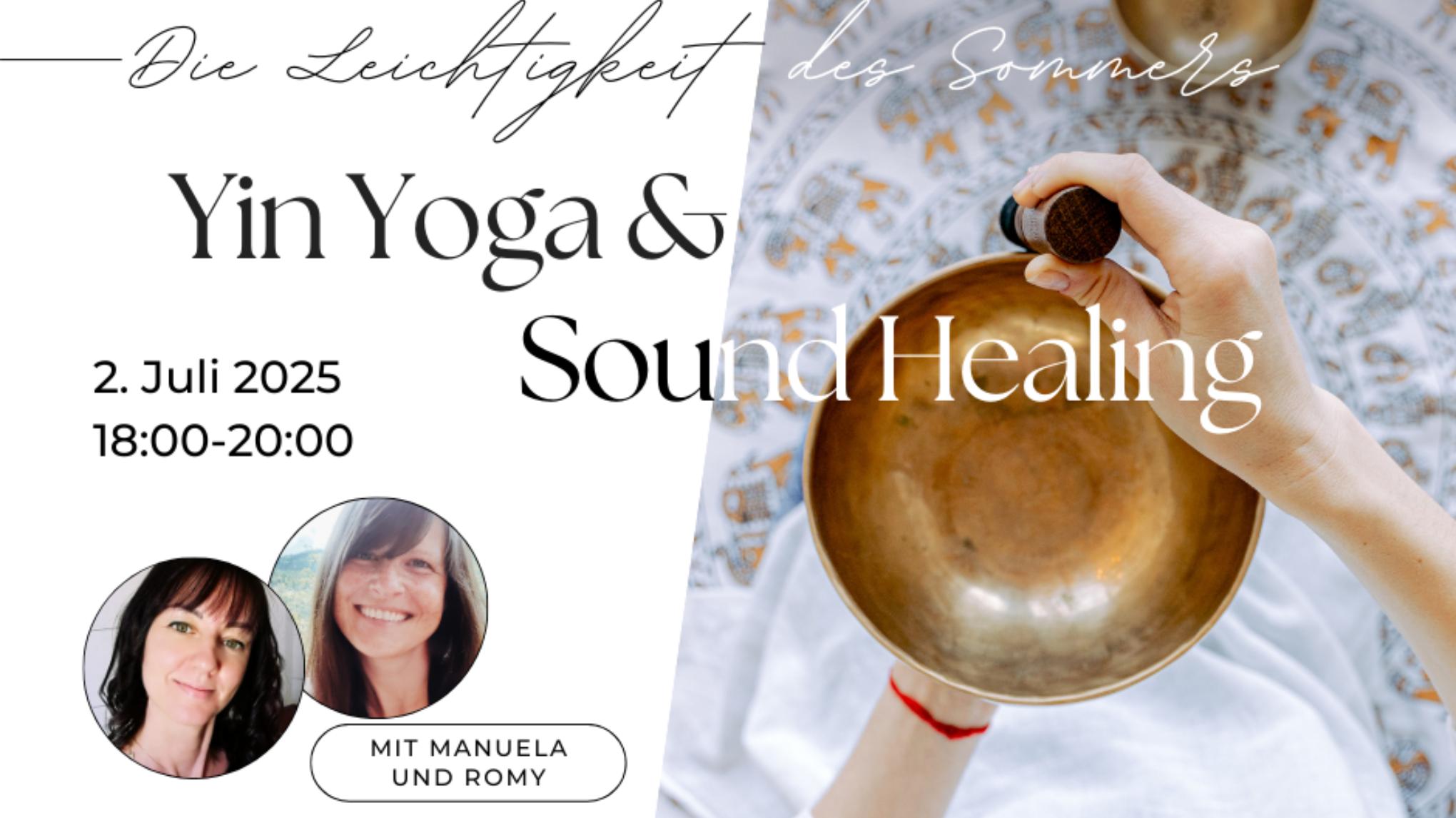 Yin Yoga & Sound Healing