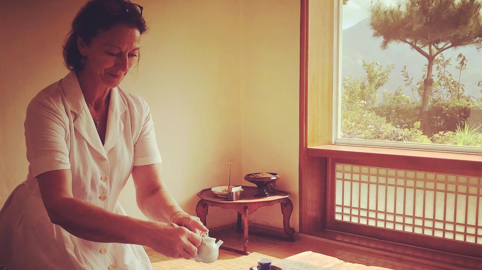 Theeceremonie met Ann Vansteenkiste