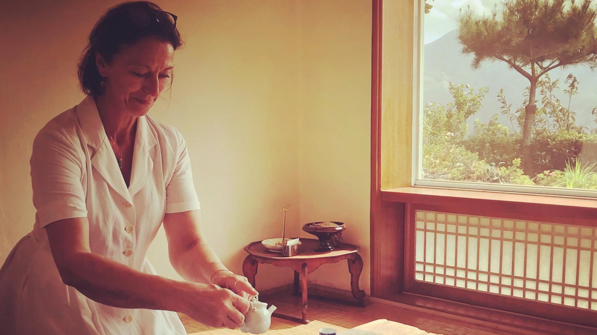 Theeceremonie met Ann Vansteenkiste