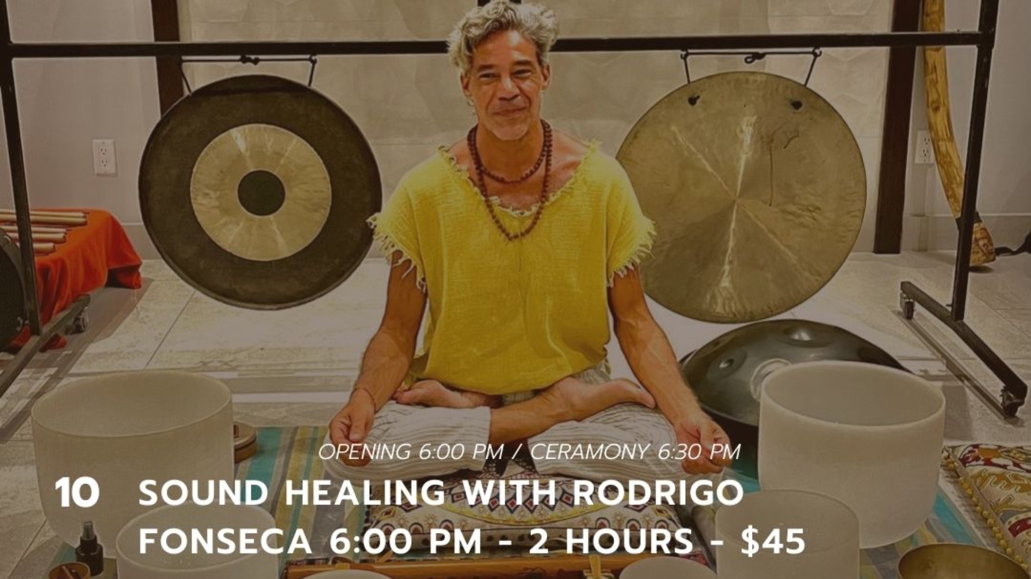 Full-Moon Sound Healing with Rodrigo Fonseca