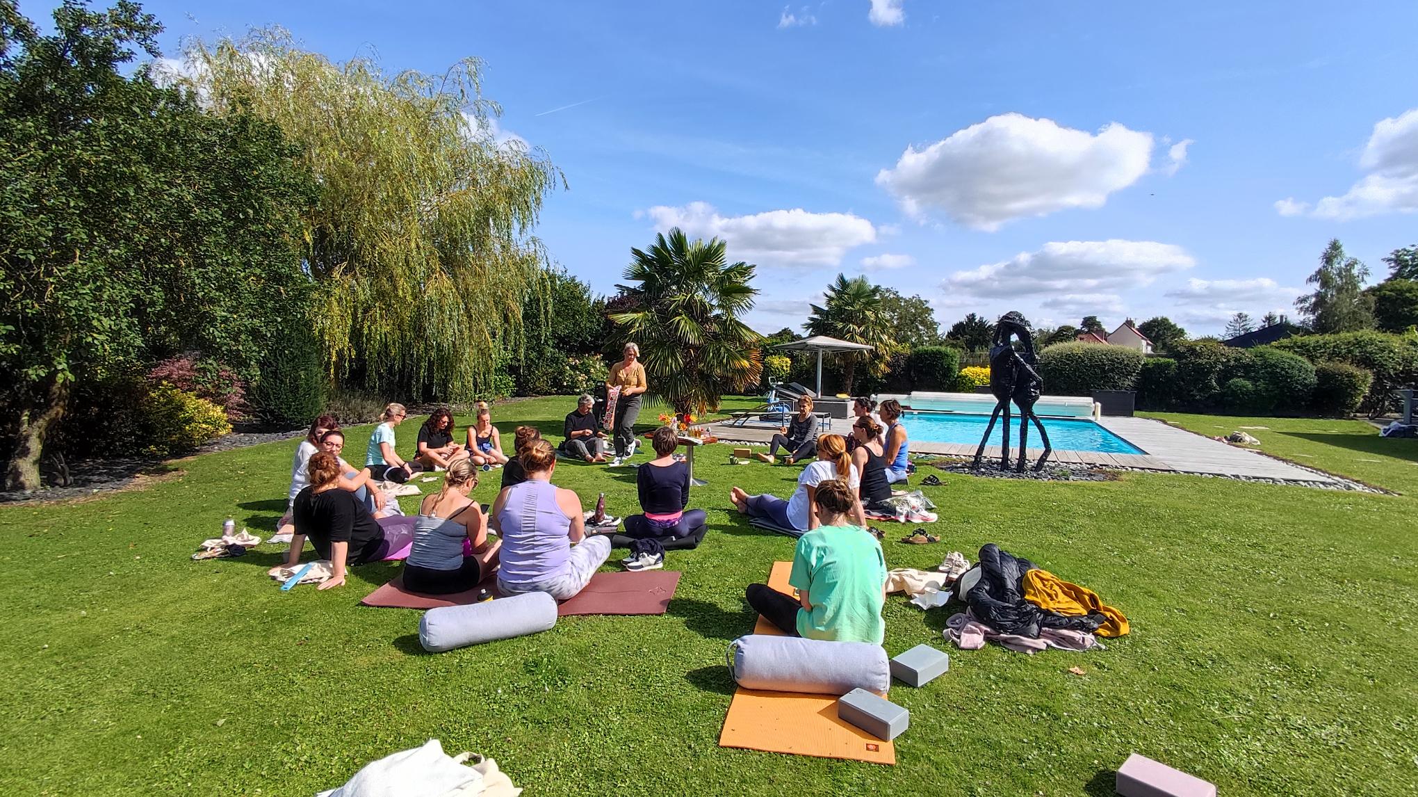Journée Yoga, piscine, atelier Numérologie 😎, massage 🧘‍♀️