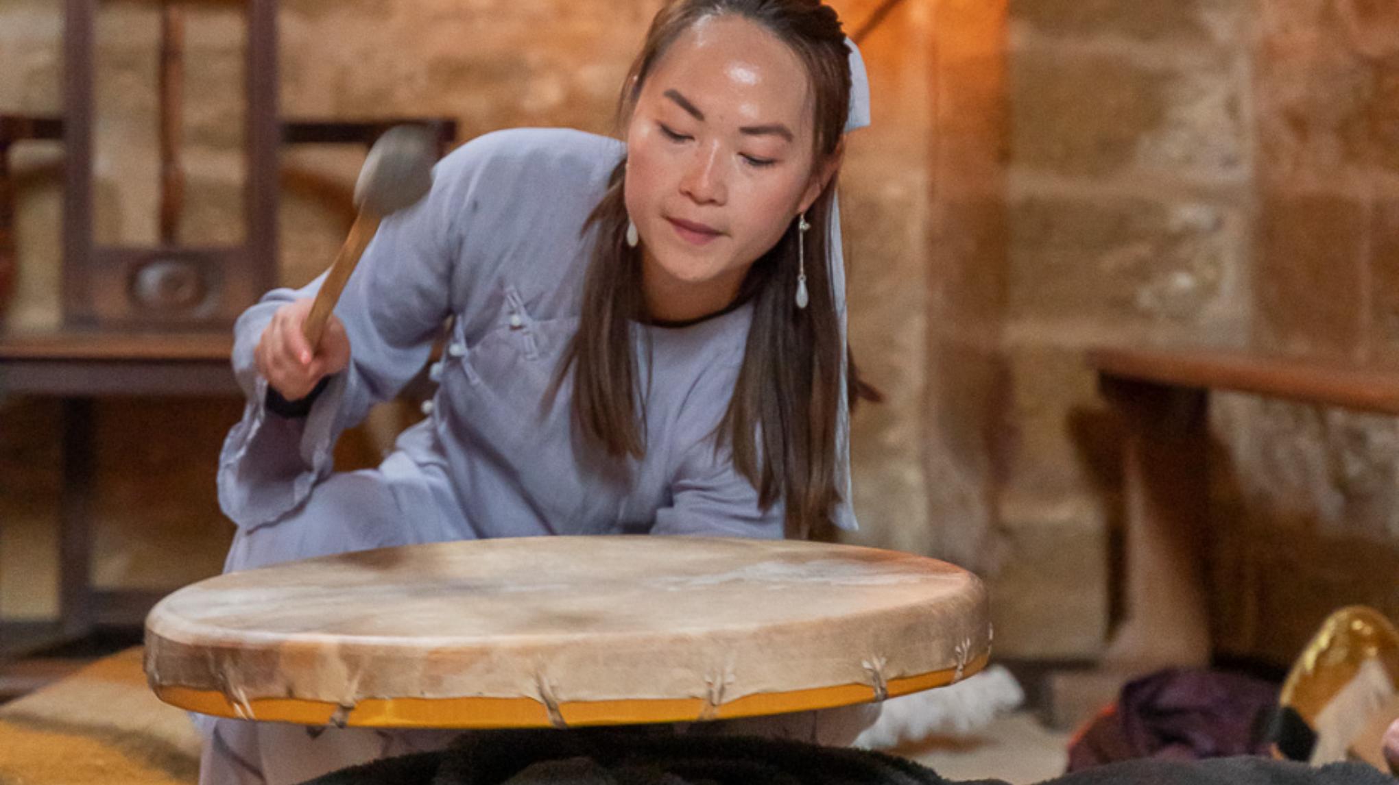 Massage Sonore à la chapelle du château Saint-Pierre de Mejans