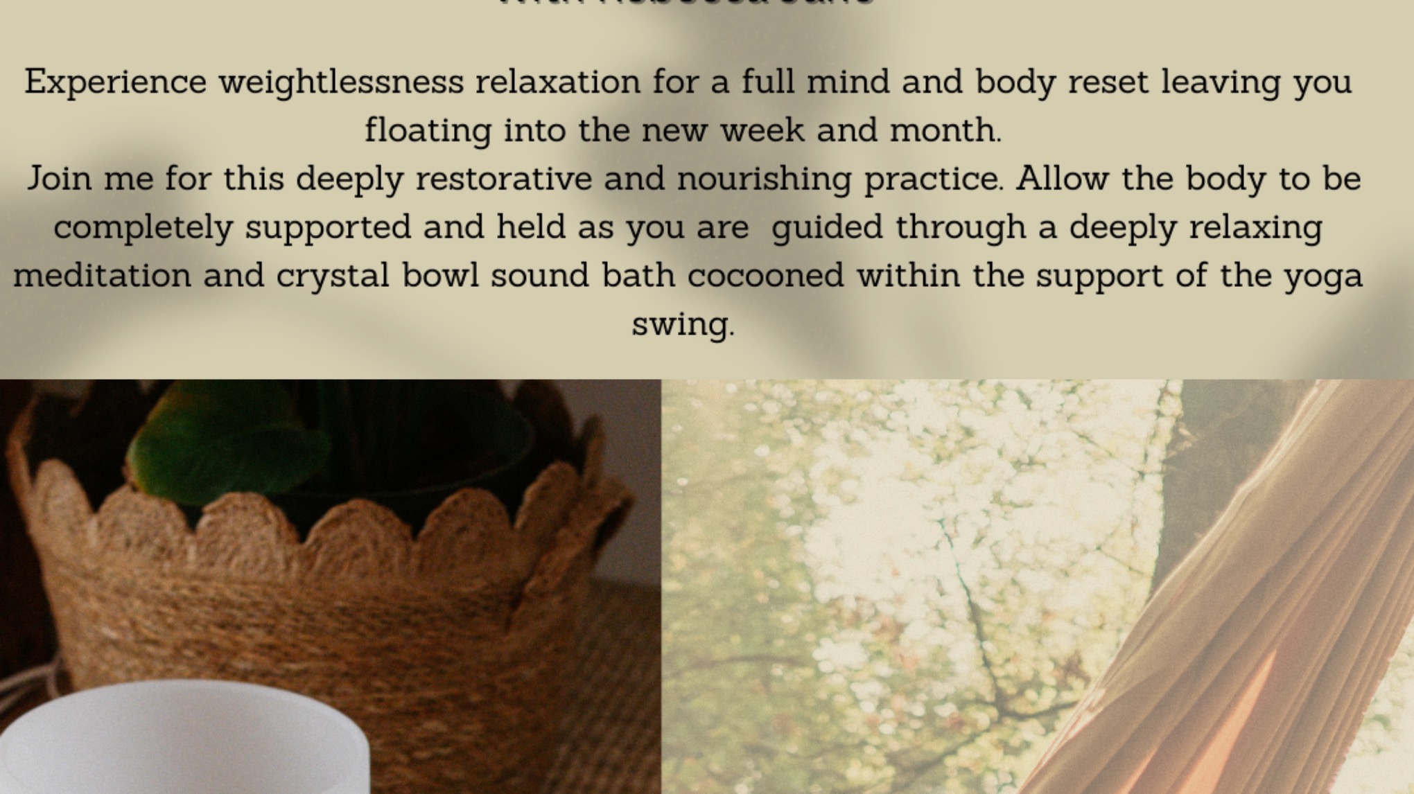 Floating Yoga Nidra & Sound
