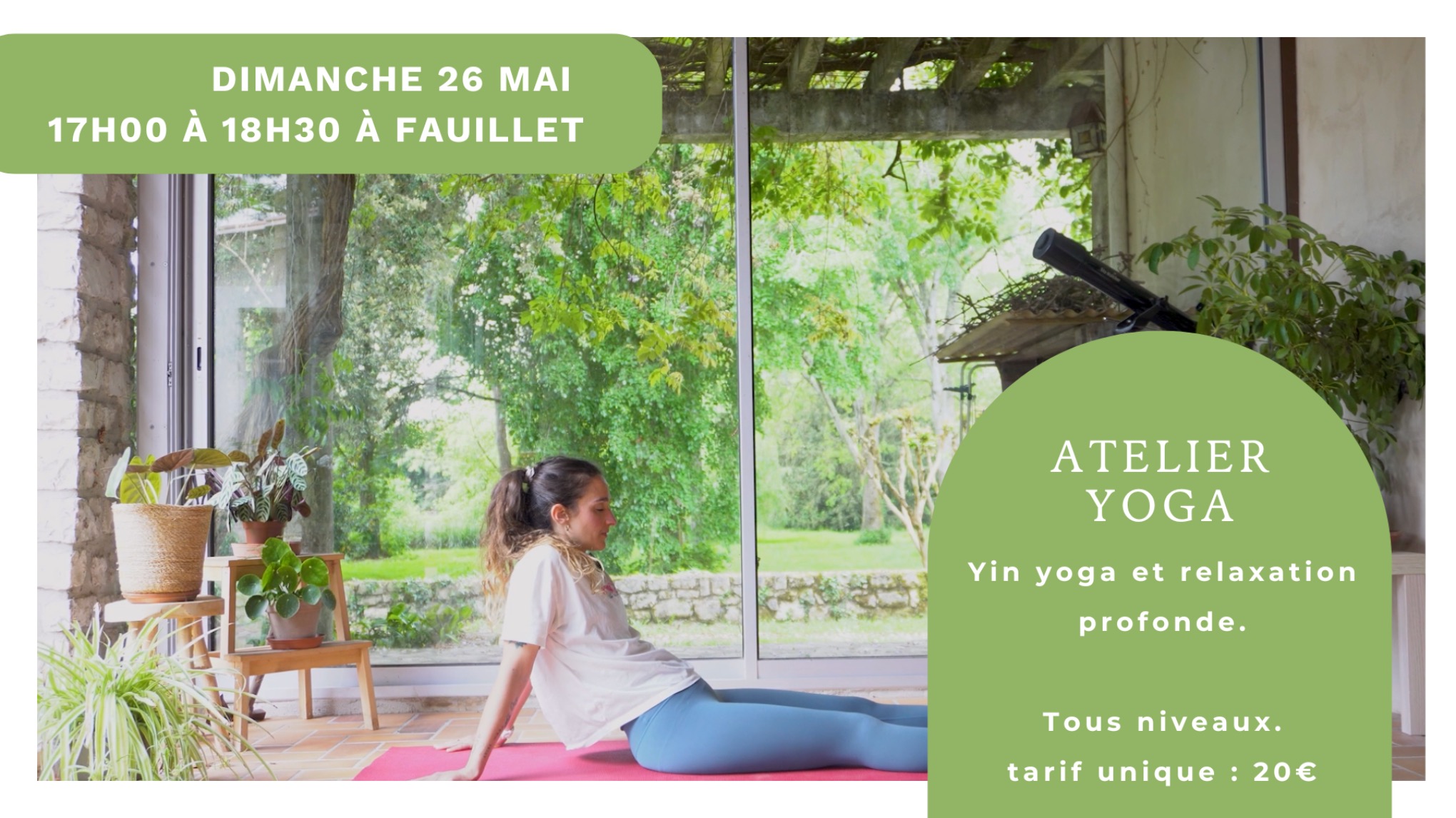 Yin yoga et relaxation profonde
