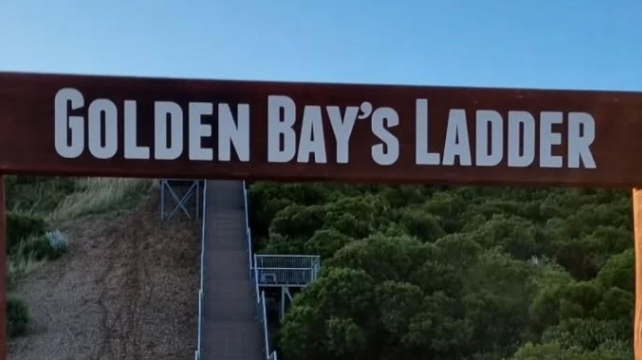 Golden Bay Ladder - Winter Solstice Warrior Challenge