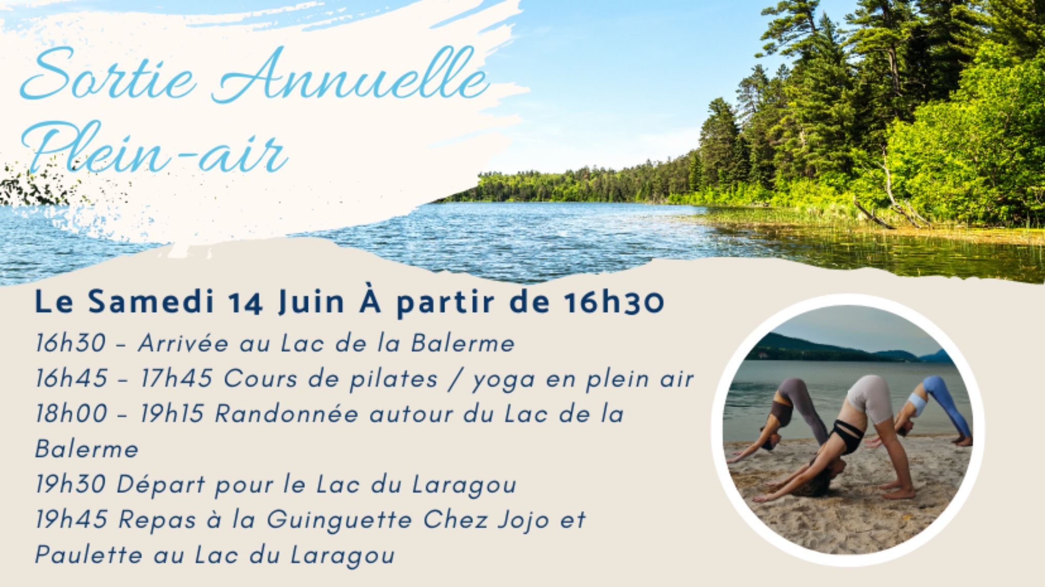 Sortie annuelle en plein air