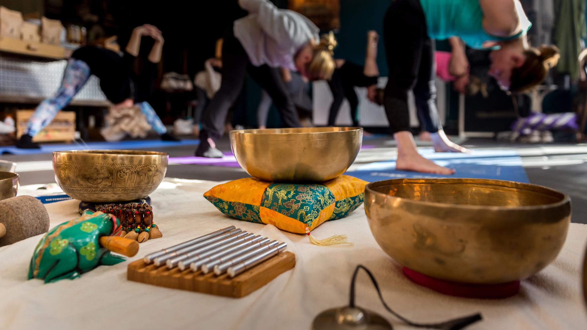 Klankheling met Yoga en de verbonden ademhaling